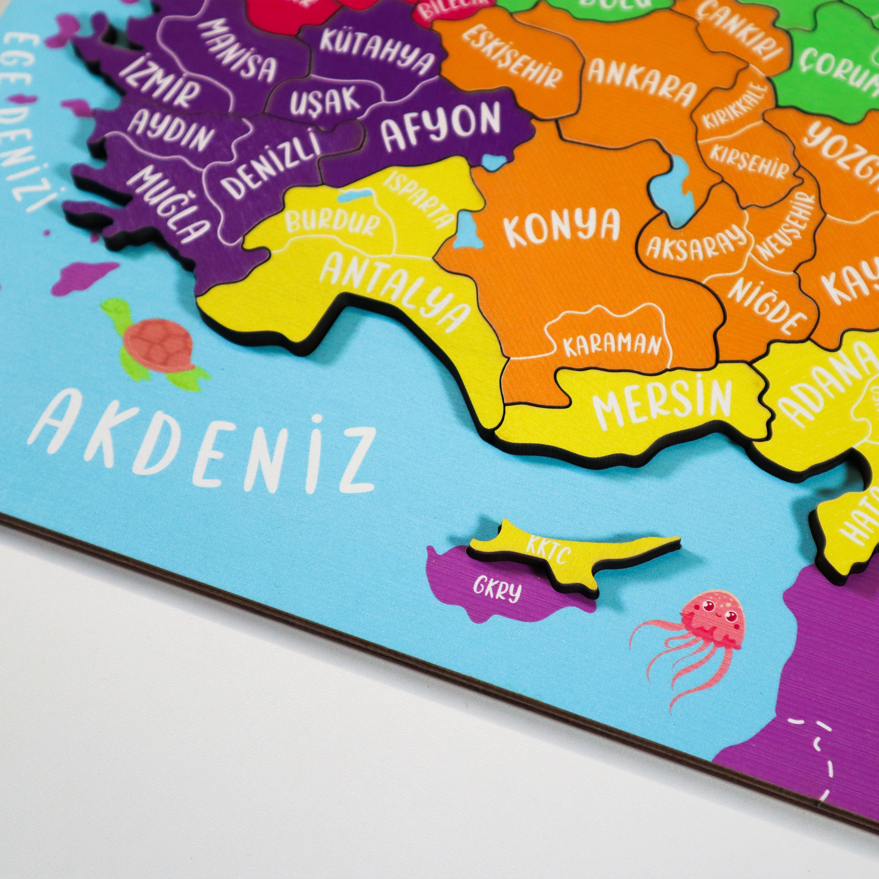 Türkiye Haritası Puzzle