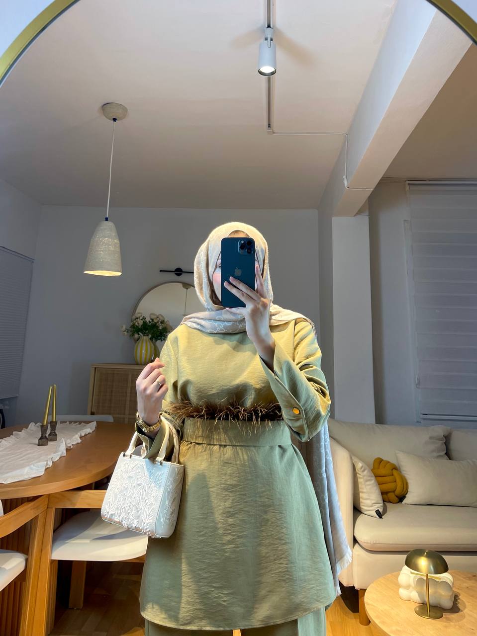 Yeşil Beli Tüylü Takım