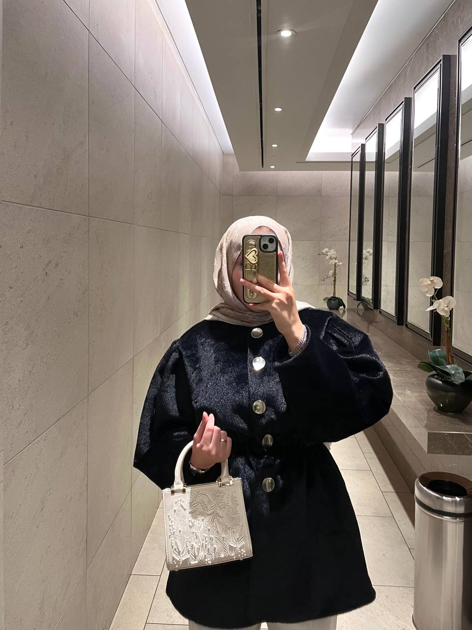 Peram Elen Kaşe Kap -Siyah