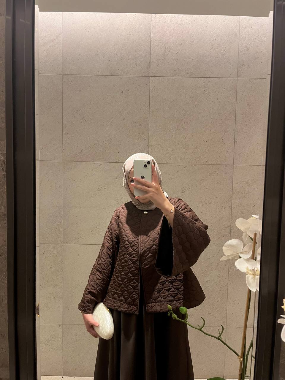 Muse Etekli Kahverengi Takım