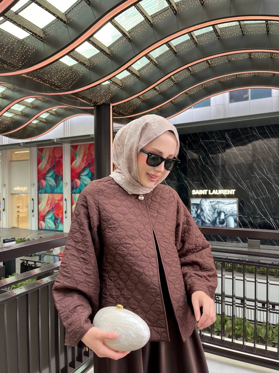 Muse Etekli Kahverengi Takım