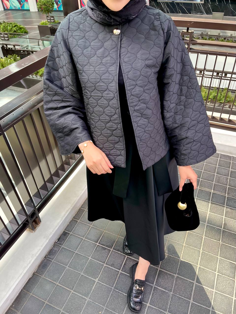 Muse Etekli Siyah Takım