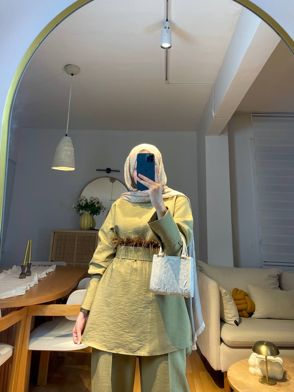 Yeşil Beli Tüylü Takım