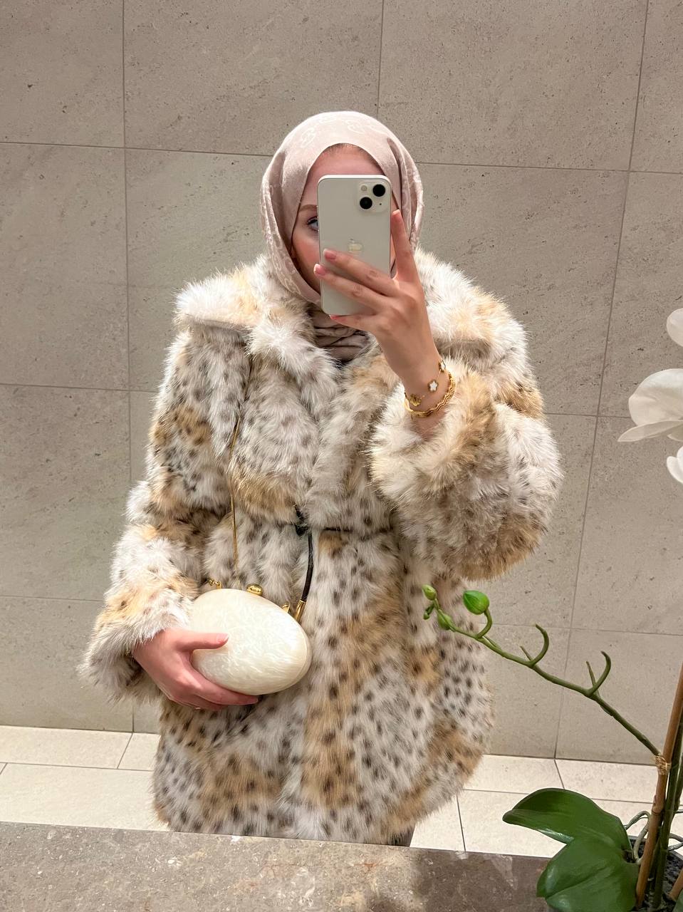 Leopar Desen İthal Kürk