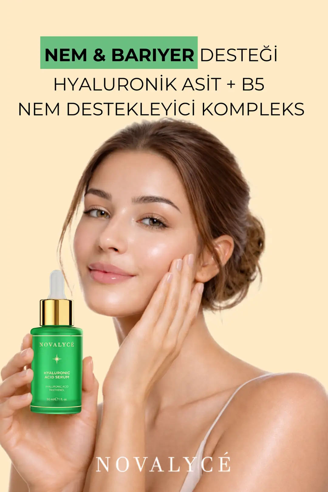 Hyaluronic Acid Serum Panthenol & Yoğun Nemlendirici Etki B5