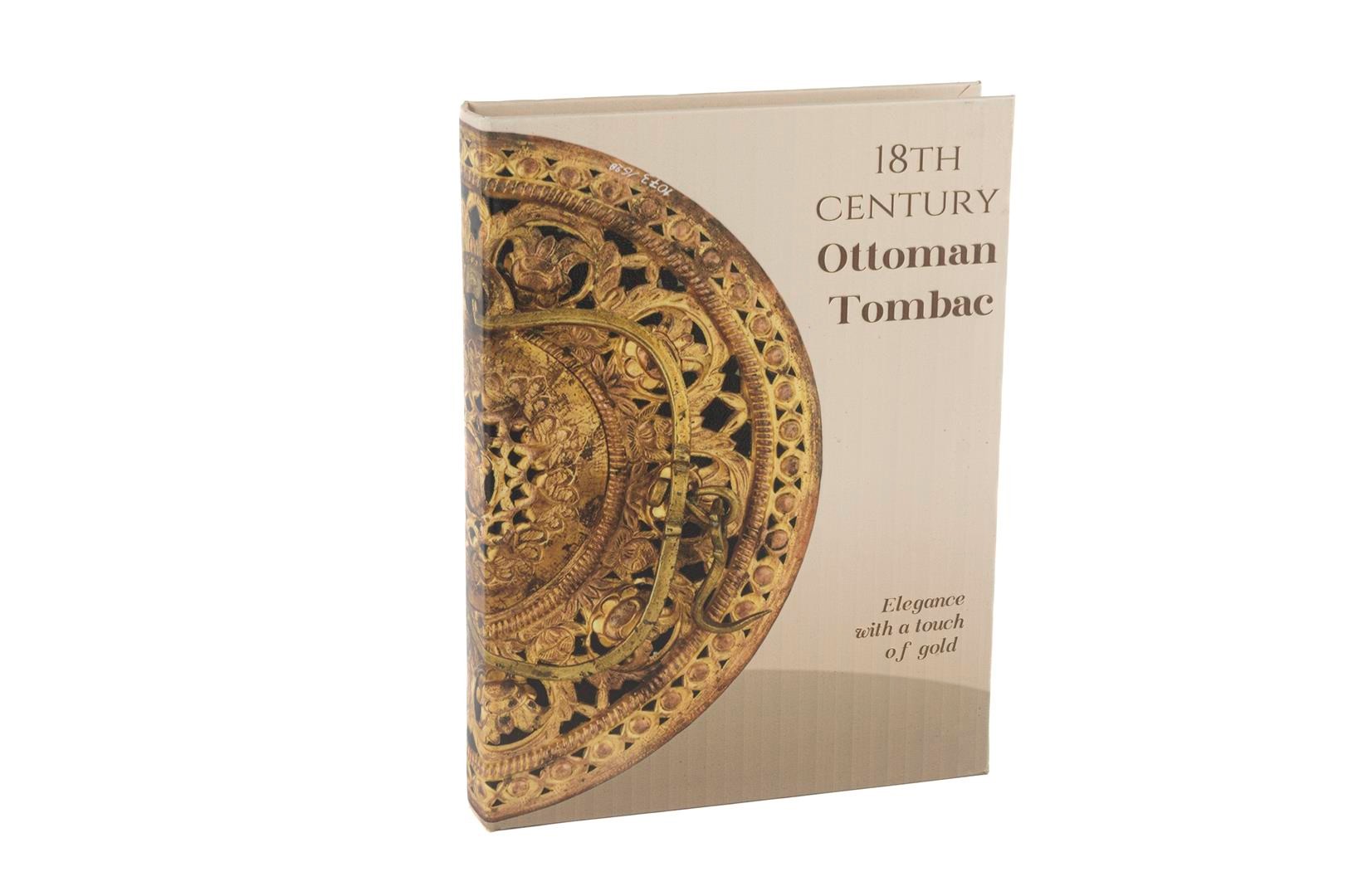 OTTOMAN TOMBAC KİTAP KUTUSU 28X22X4CM
