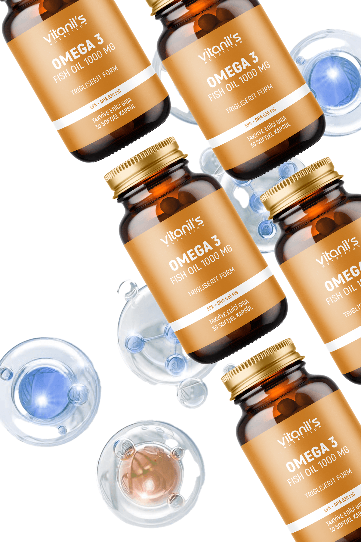 Omega 3 - Fish Oil Softgel (EPA+DHA 620mg)