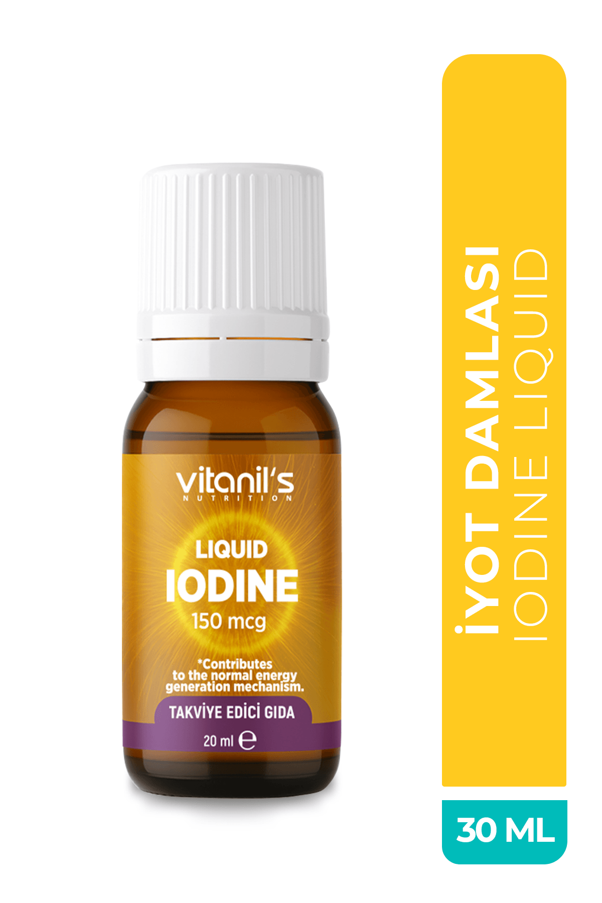 Liquid İodine (İyot Damlası) 20ml