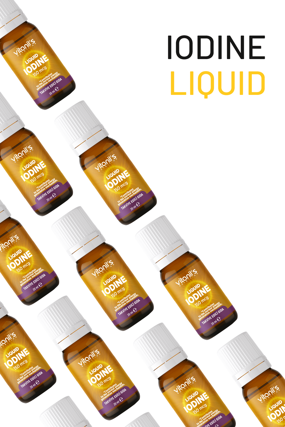 Liquid İodine (İyot Damlası) 20ml