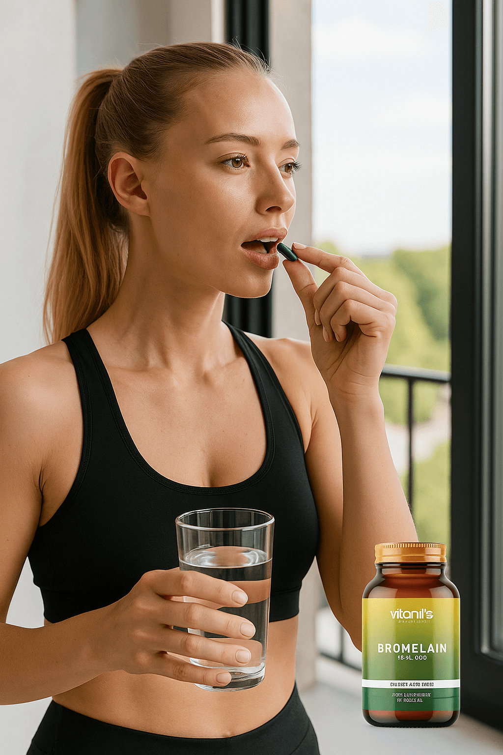Bromelain 60 Bitkisel Kapsül - 2400 Gdu