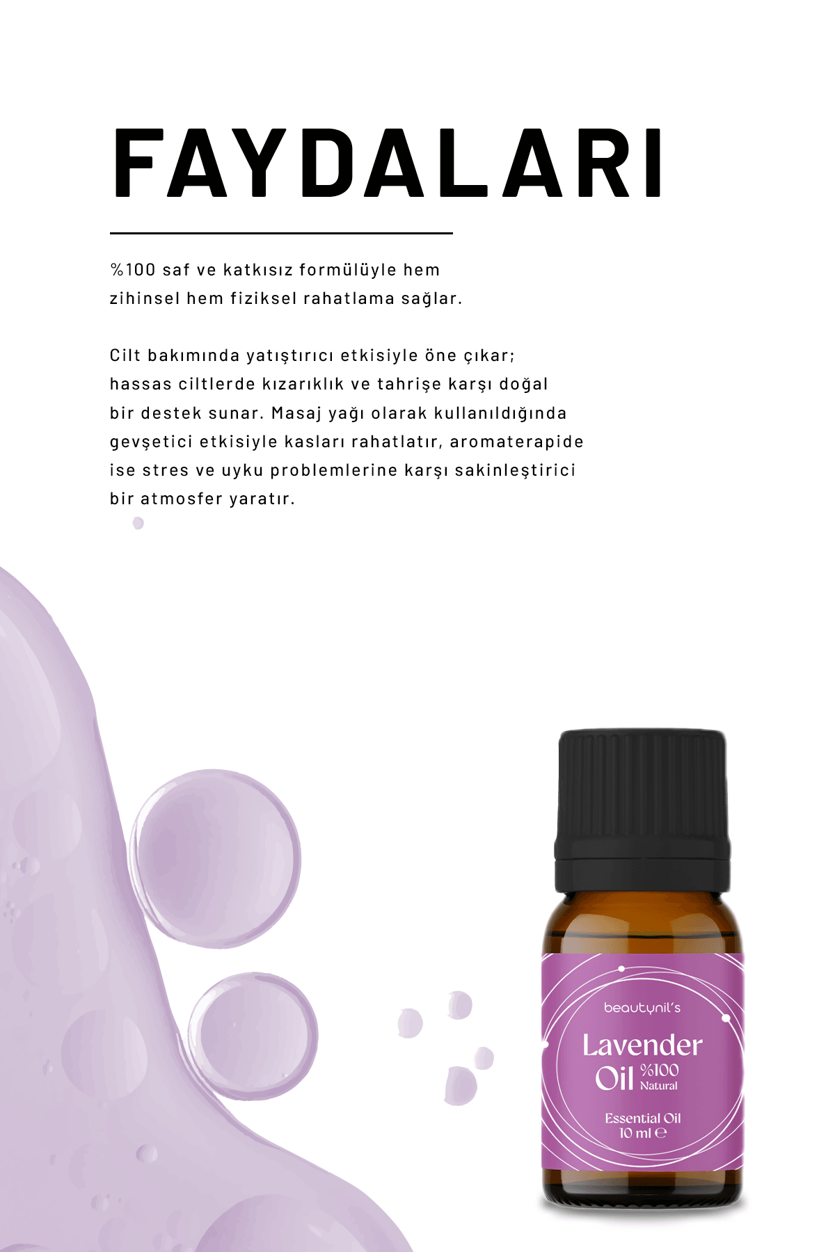 Lavender Oil (Lavanta Yağı) 10ml