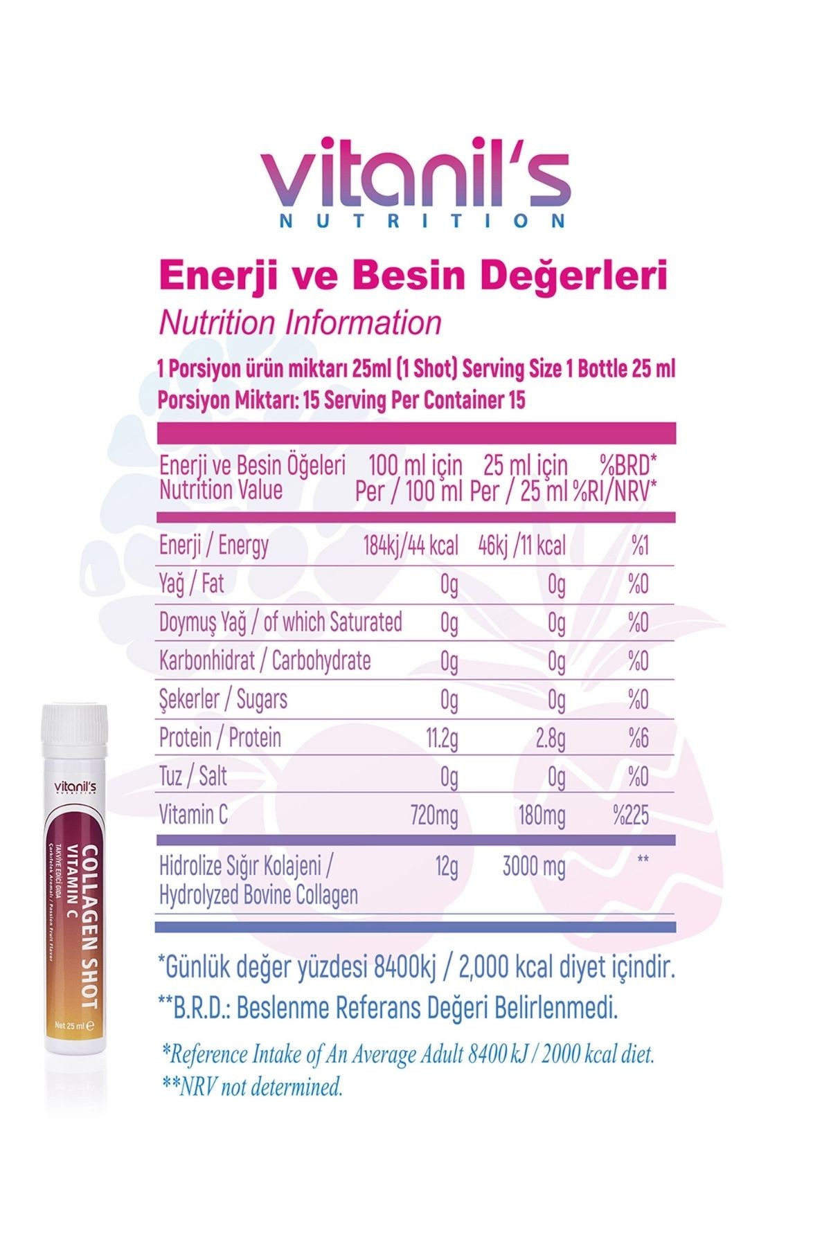 Collagen Shot - Exotic Mix (15x25ml)