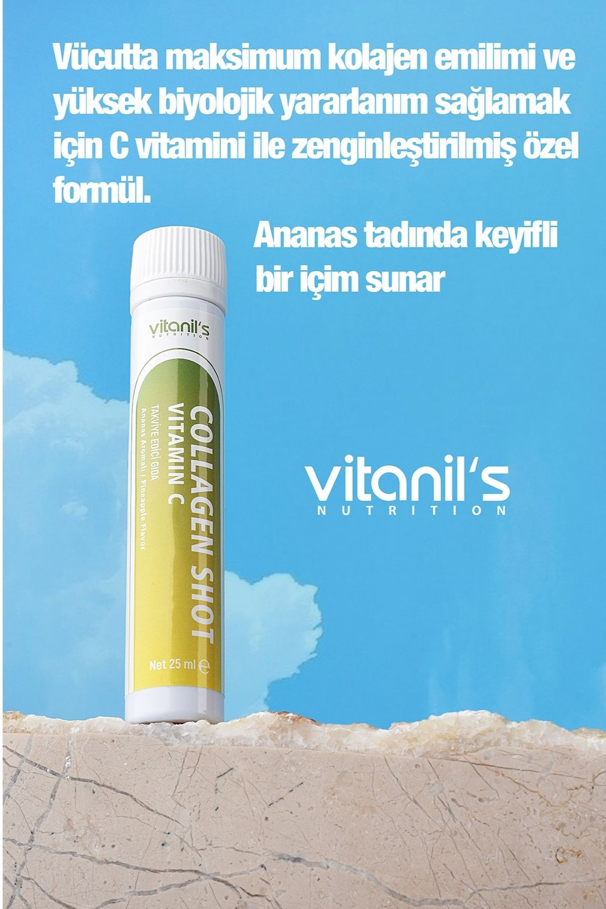 Collagen Shot - Ananas (15x25ml)