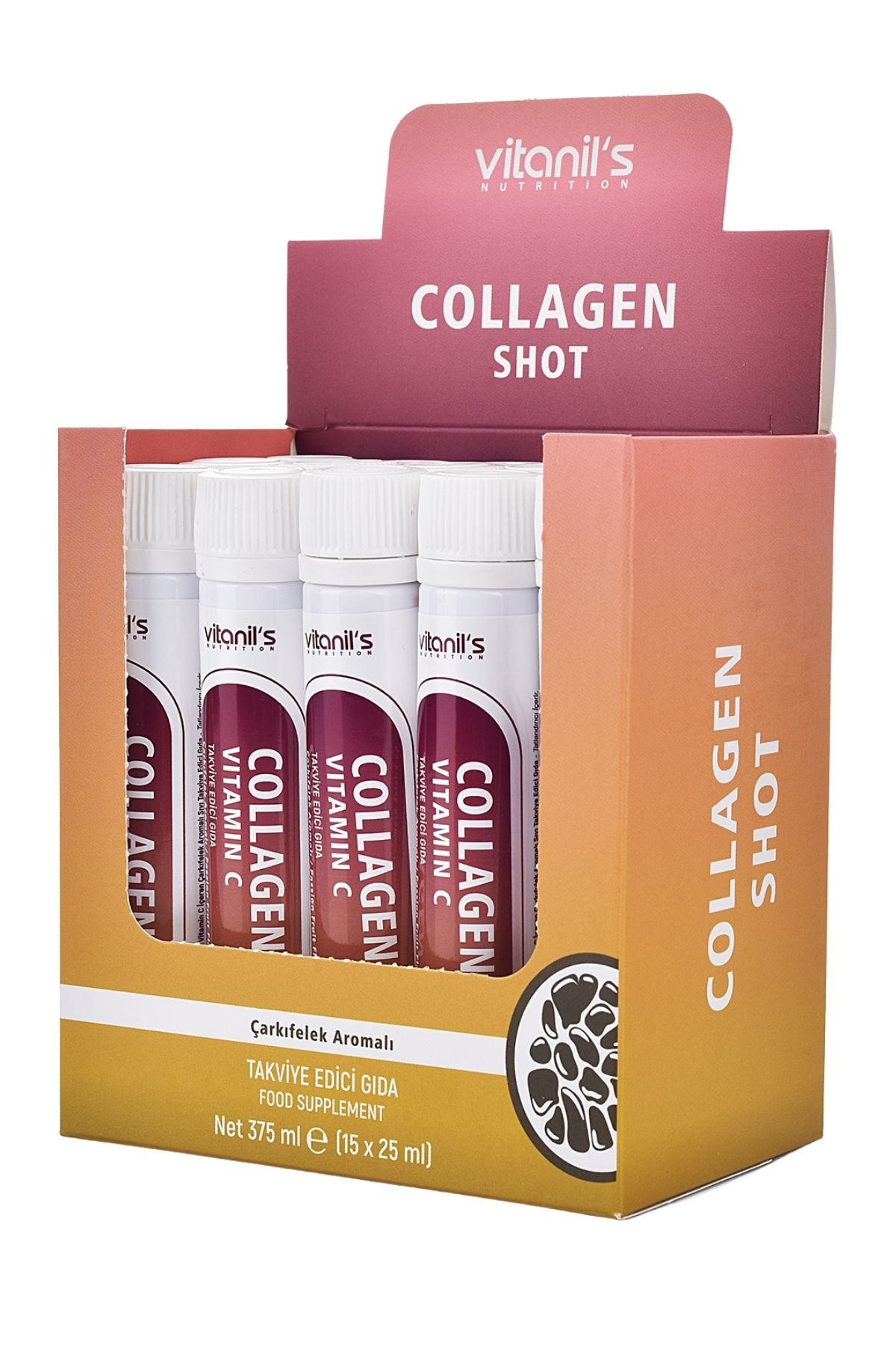 Collagen Shot - Çarkıfelek (15x25ml)