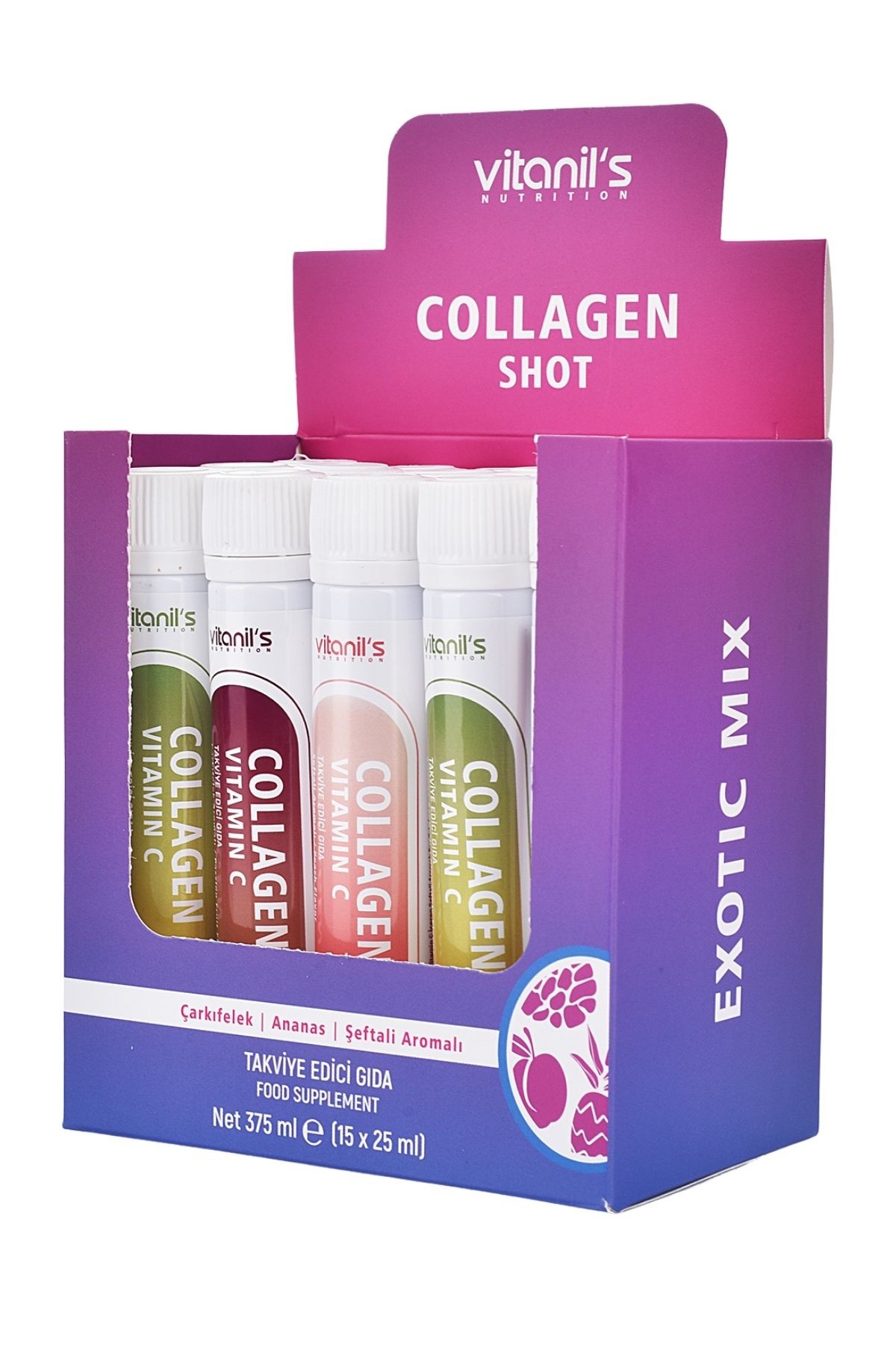 Collagen Shot - Exotic Mix (15x25ml)