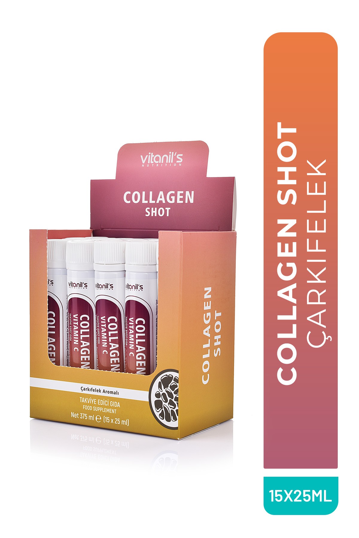 Collagen Shot Çarkıfelek Aromalı 15X25ml