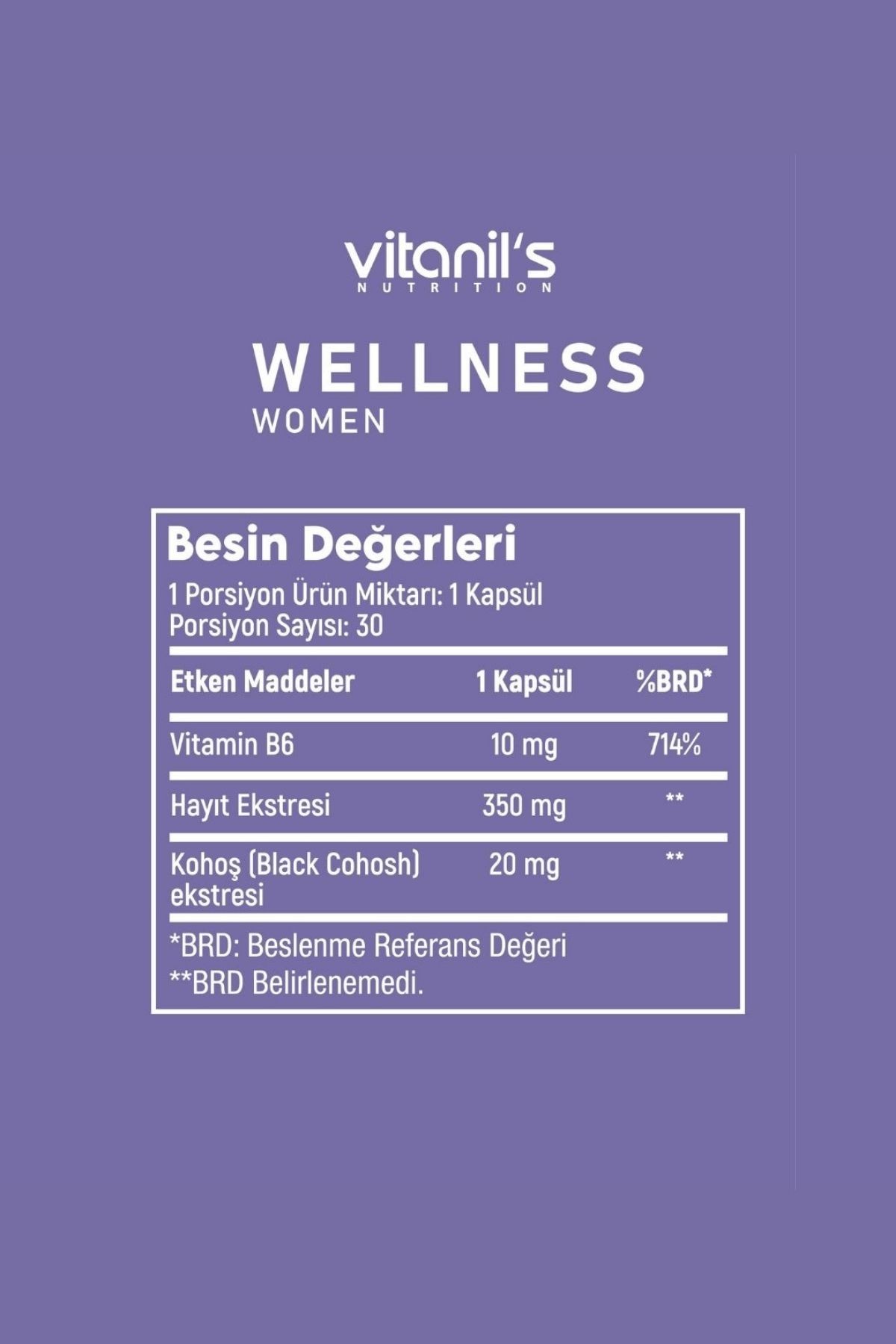 Women Wellness - 30 Kapsül