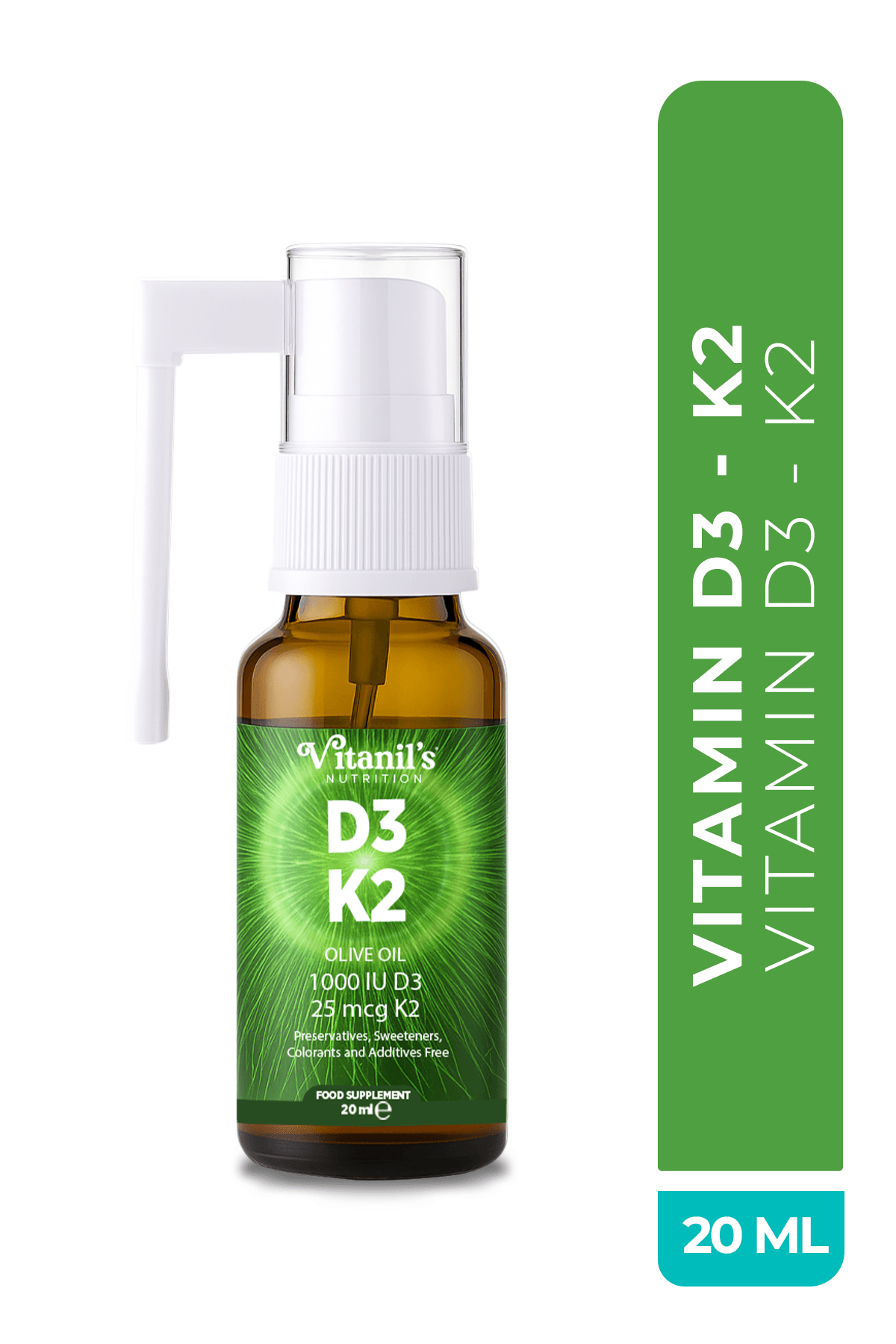 D3 K2 Sprey Vitamin 20ml 