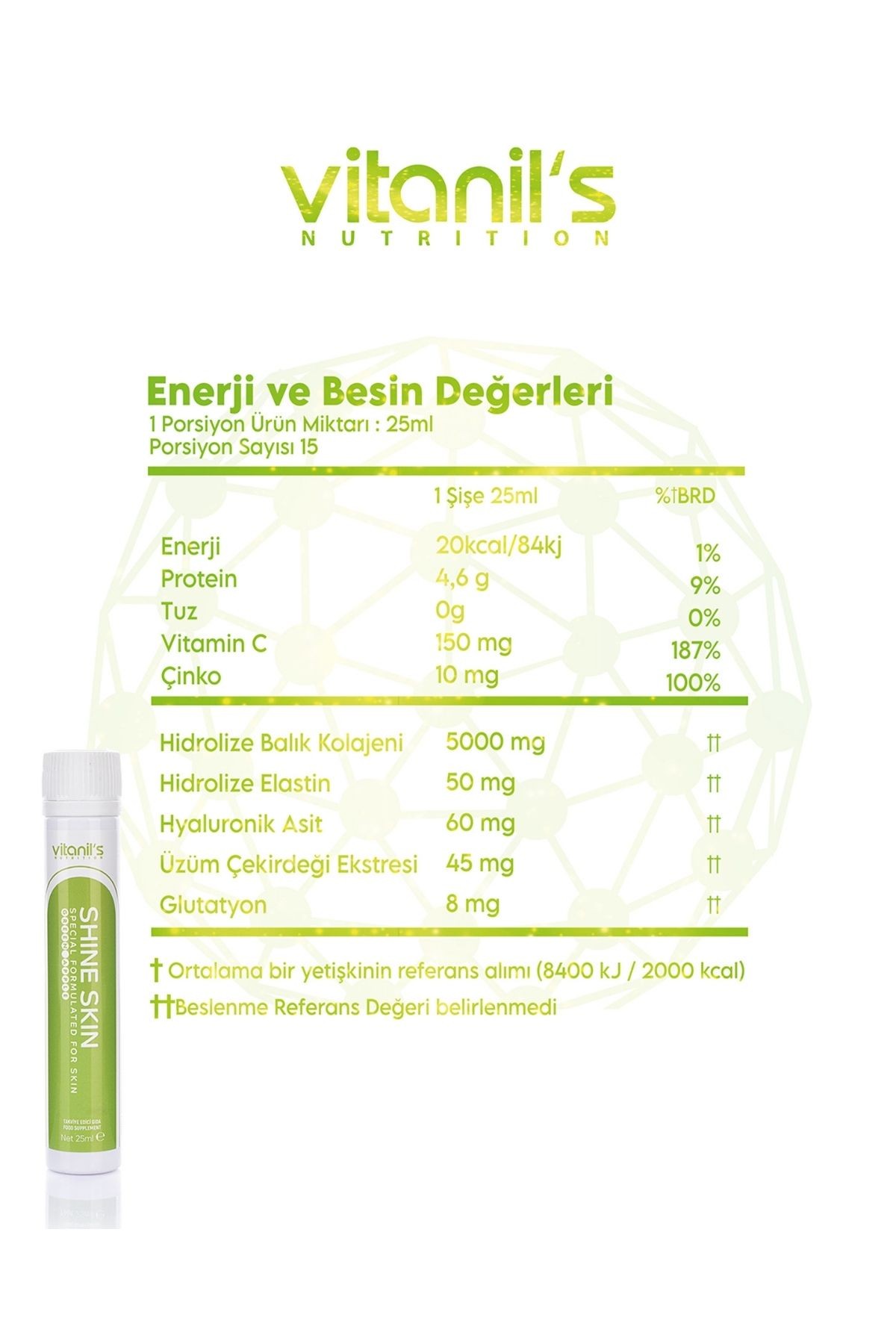 Shine Skin Shot (15x25ml)