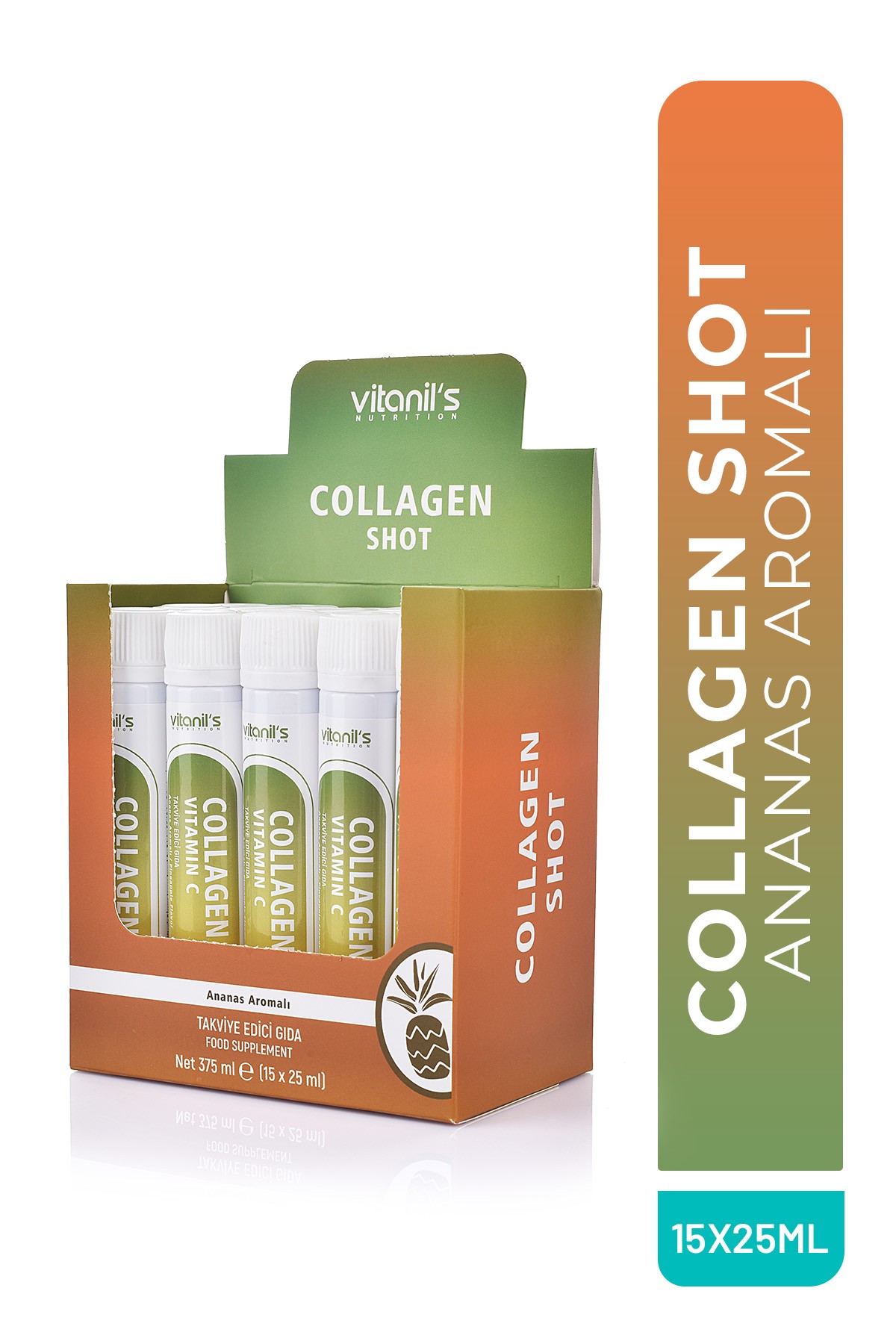 Collagen Shot (Ananas Aromalı C Vitamini) 15X25ml