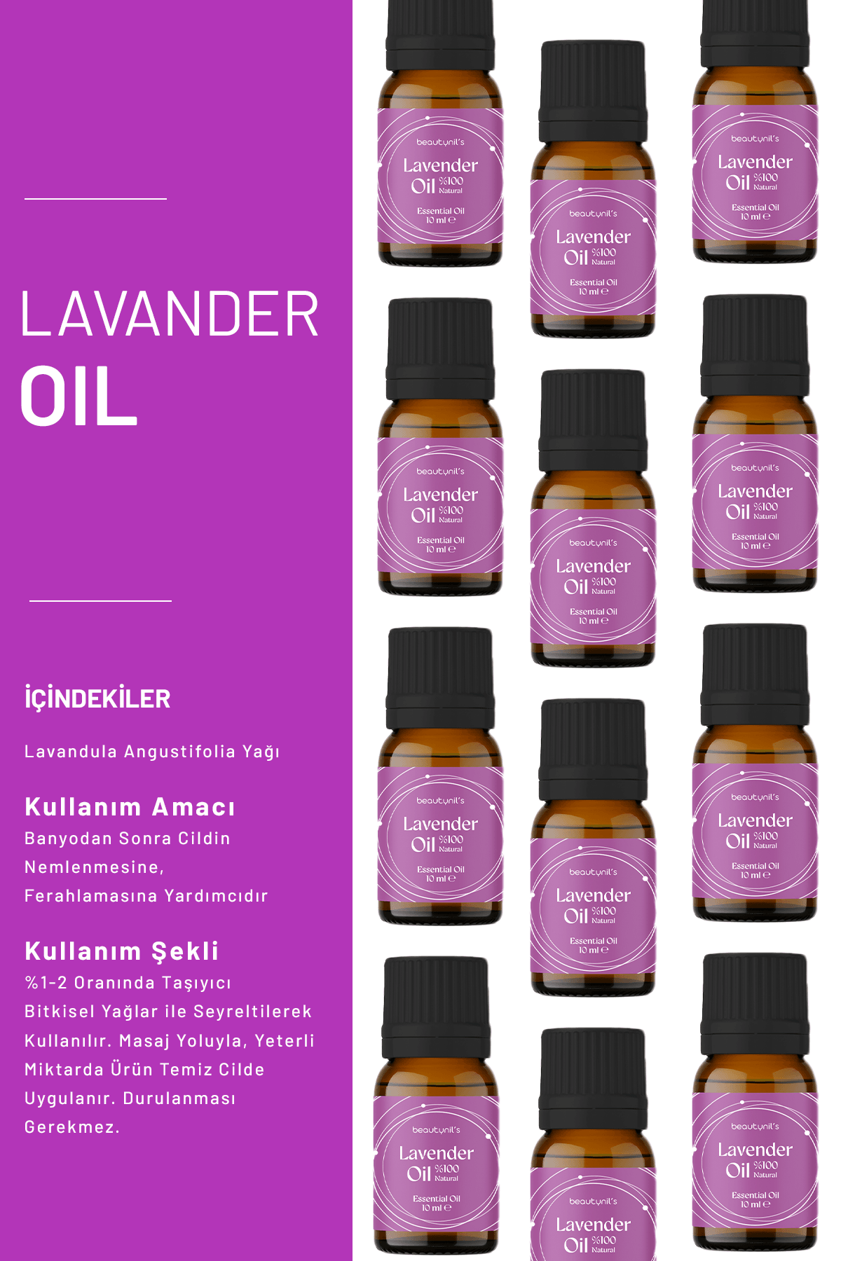 Lavender Oil (Lavanta Yağı) 10ml