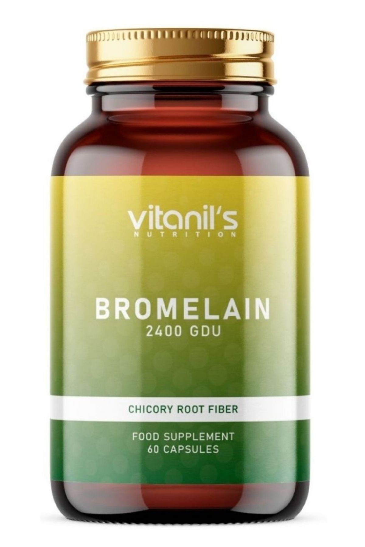 Bromelain - 2400 GDU - 60 Kapsül