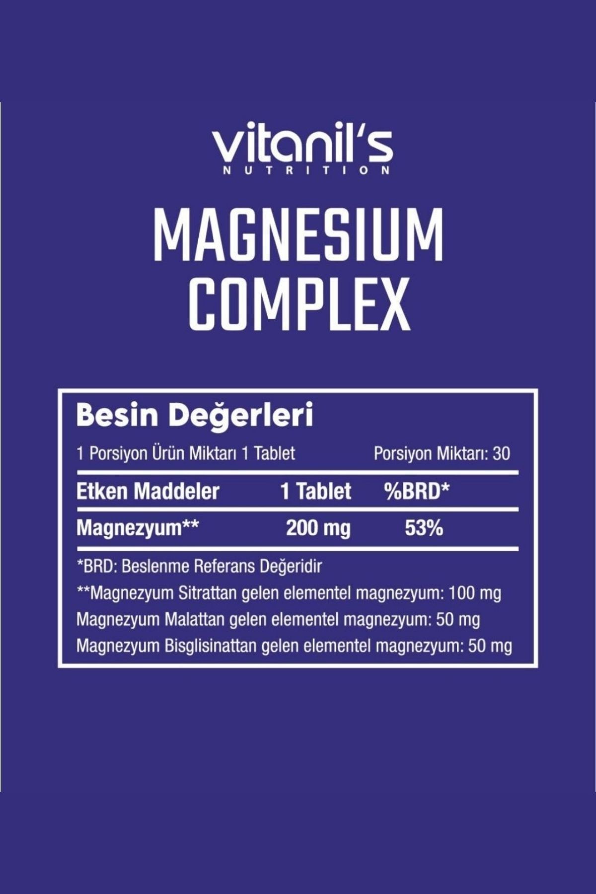 Magnezyum Kompleks