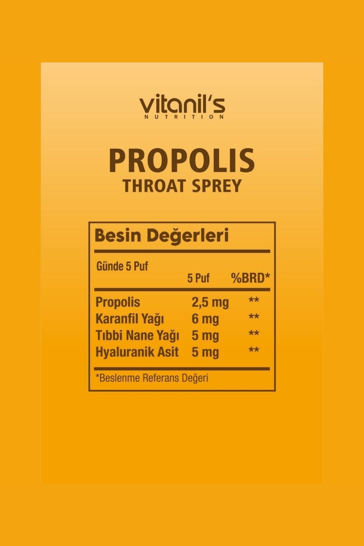 Propolis Throat Sprey - 20 ml