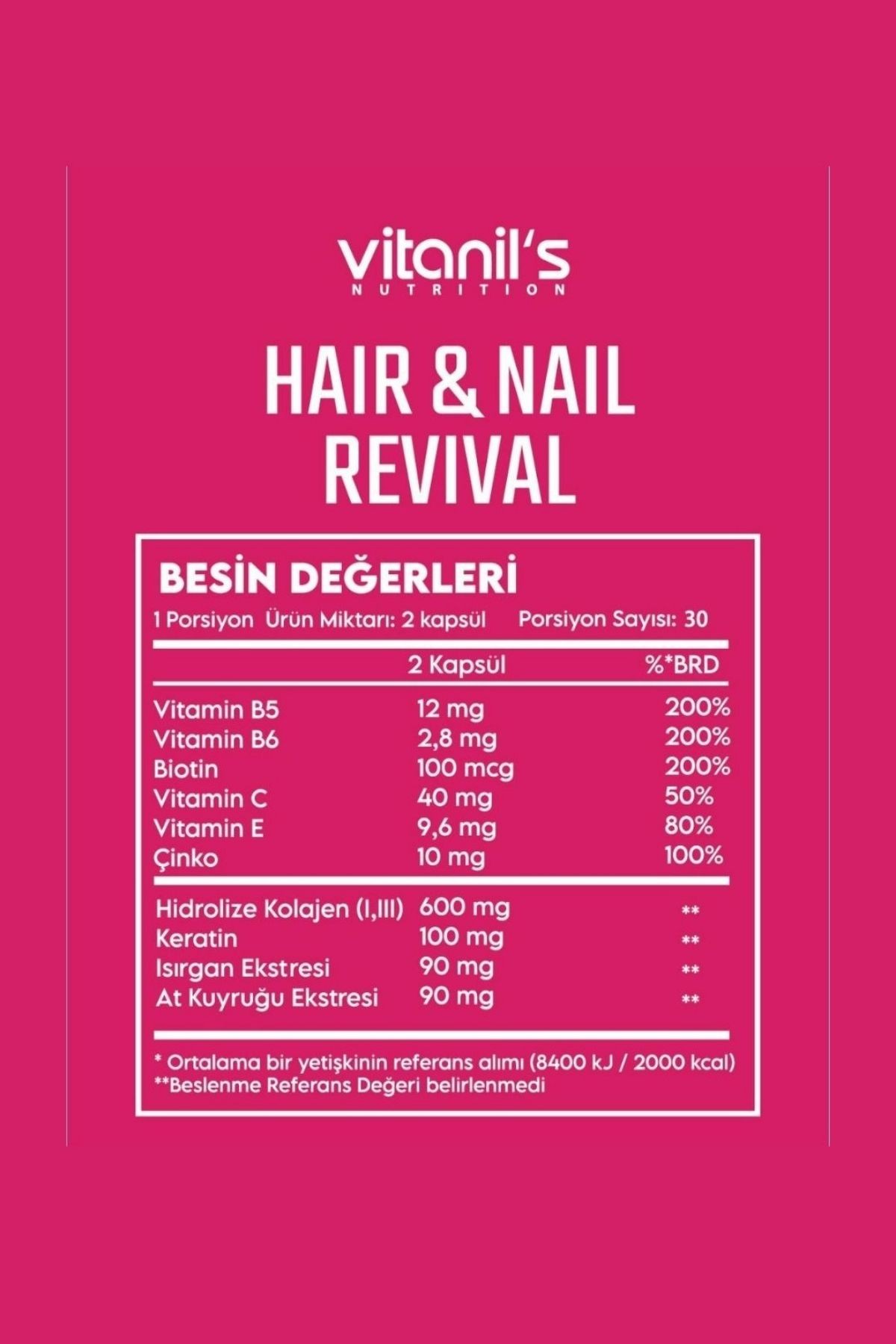 Revival Hair Nail Kapsül