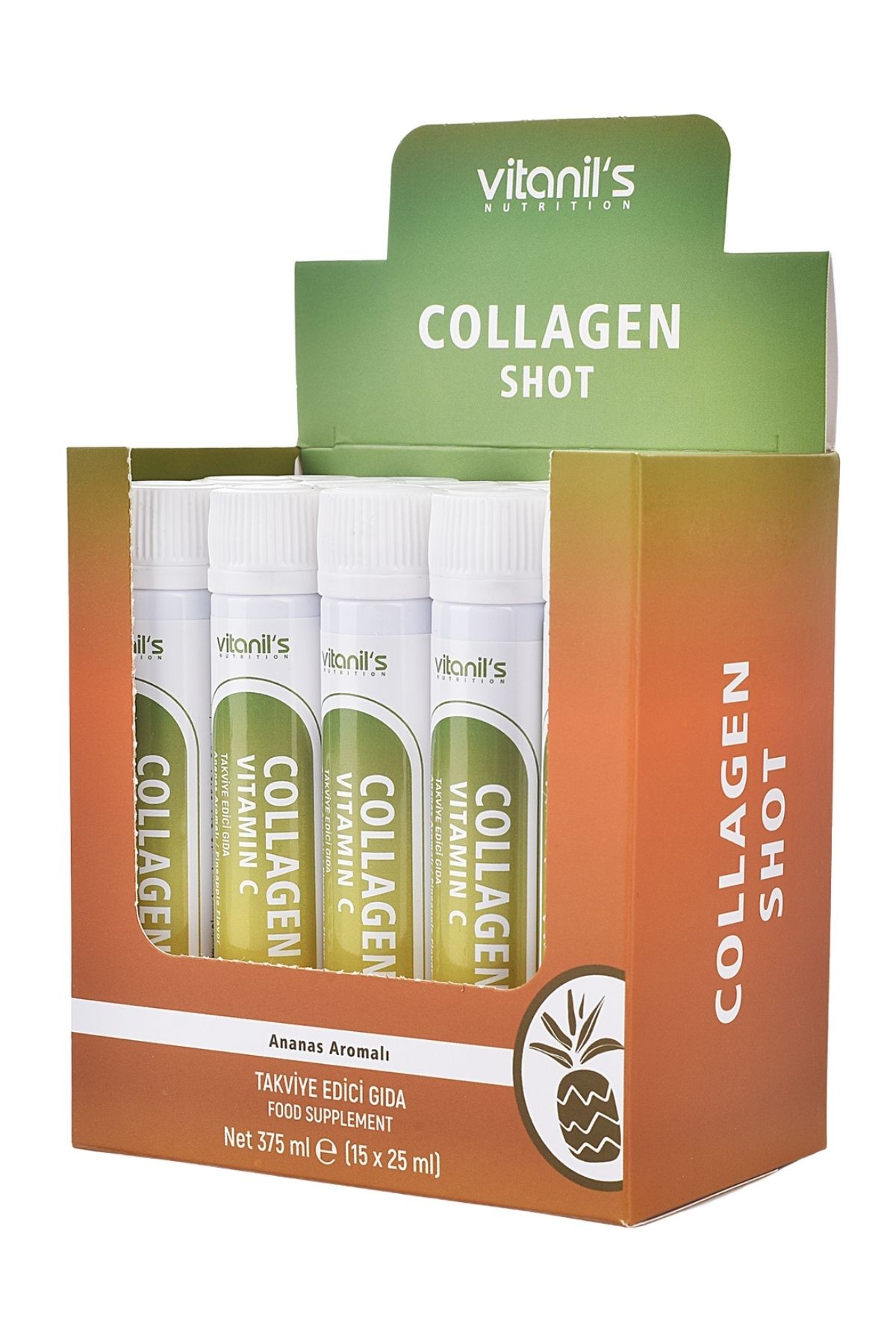 Collagen Shot - Ananas (15x25ml)