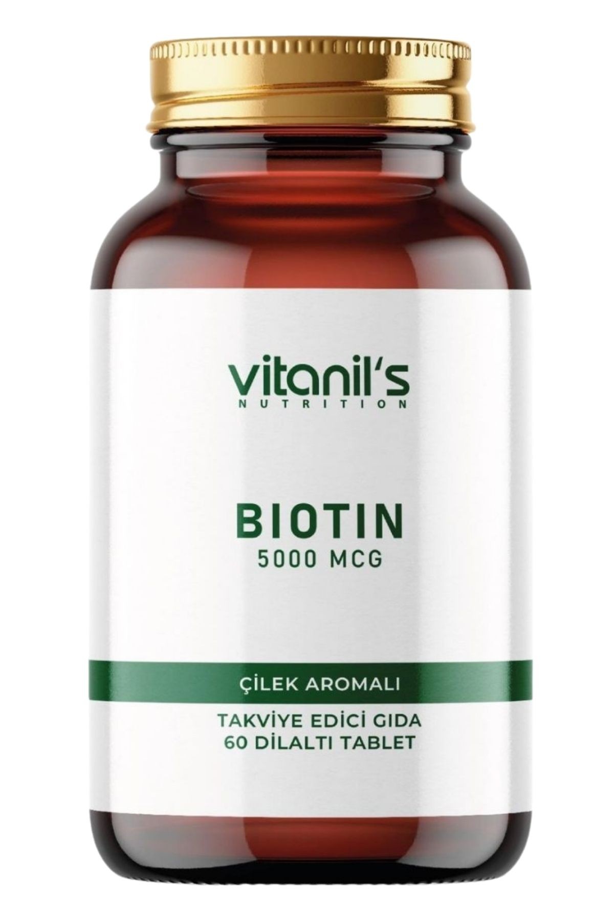 Biotin Chewable 60 Tablet - 5000 mcg