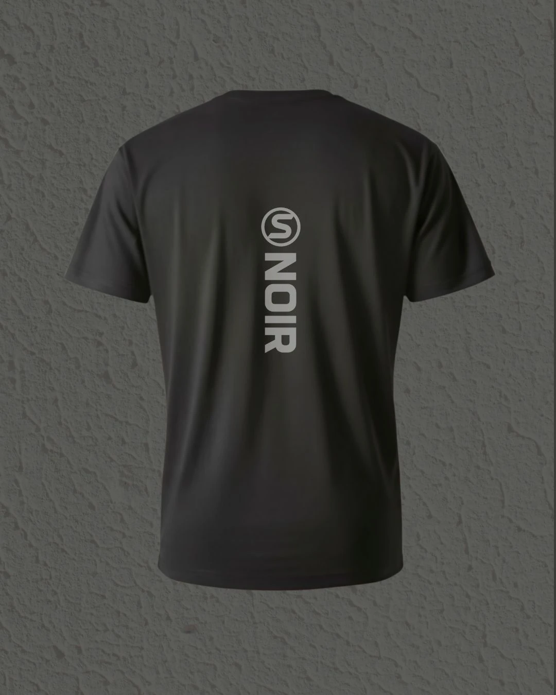 Snoir Black Oversize Tshirt