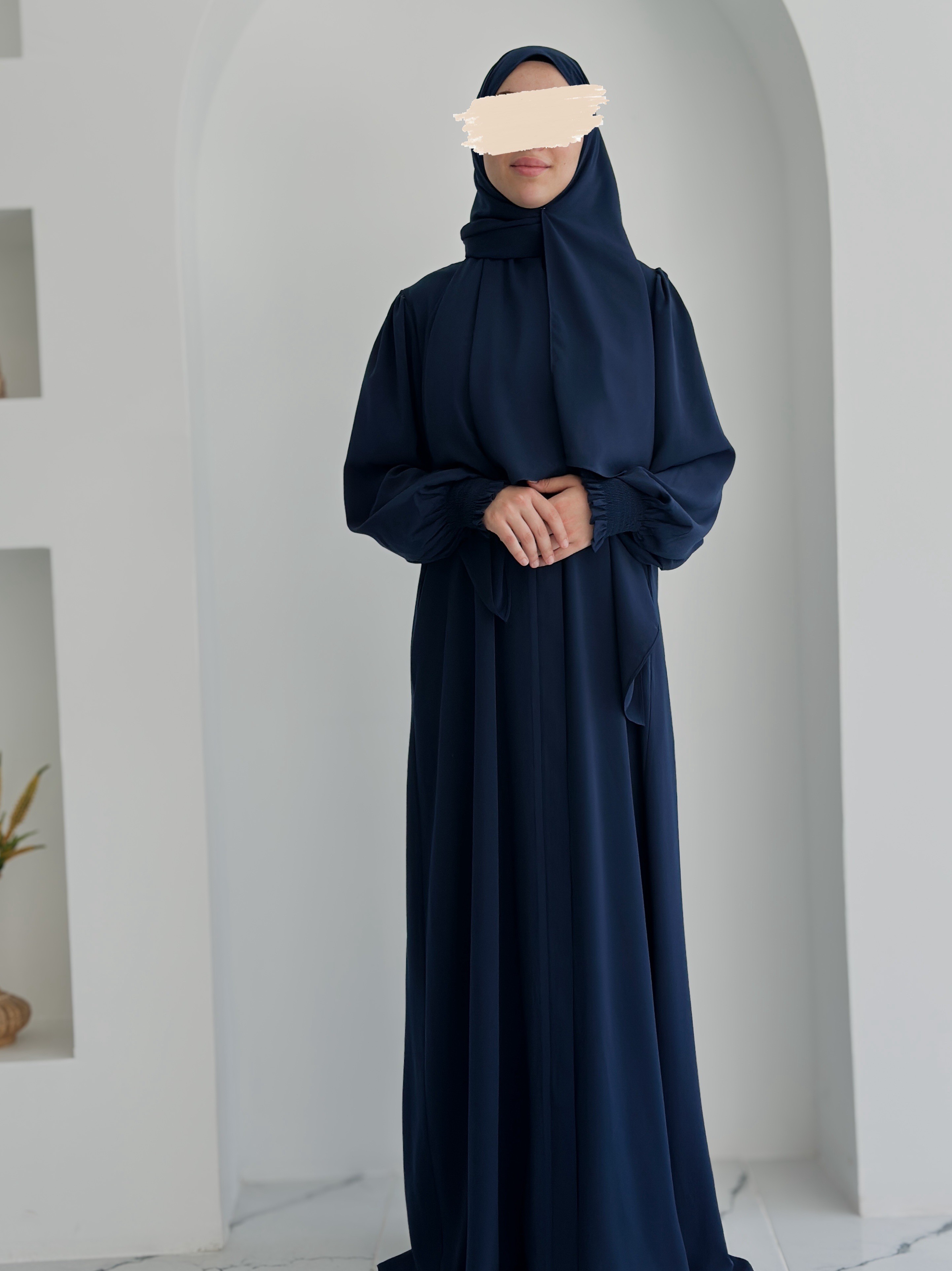 HANIMELİ FERACE  - LACİVERT