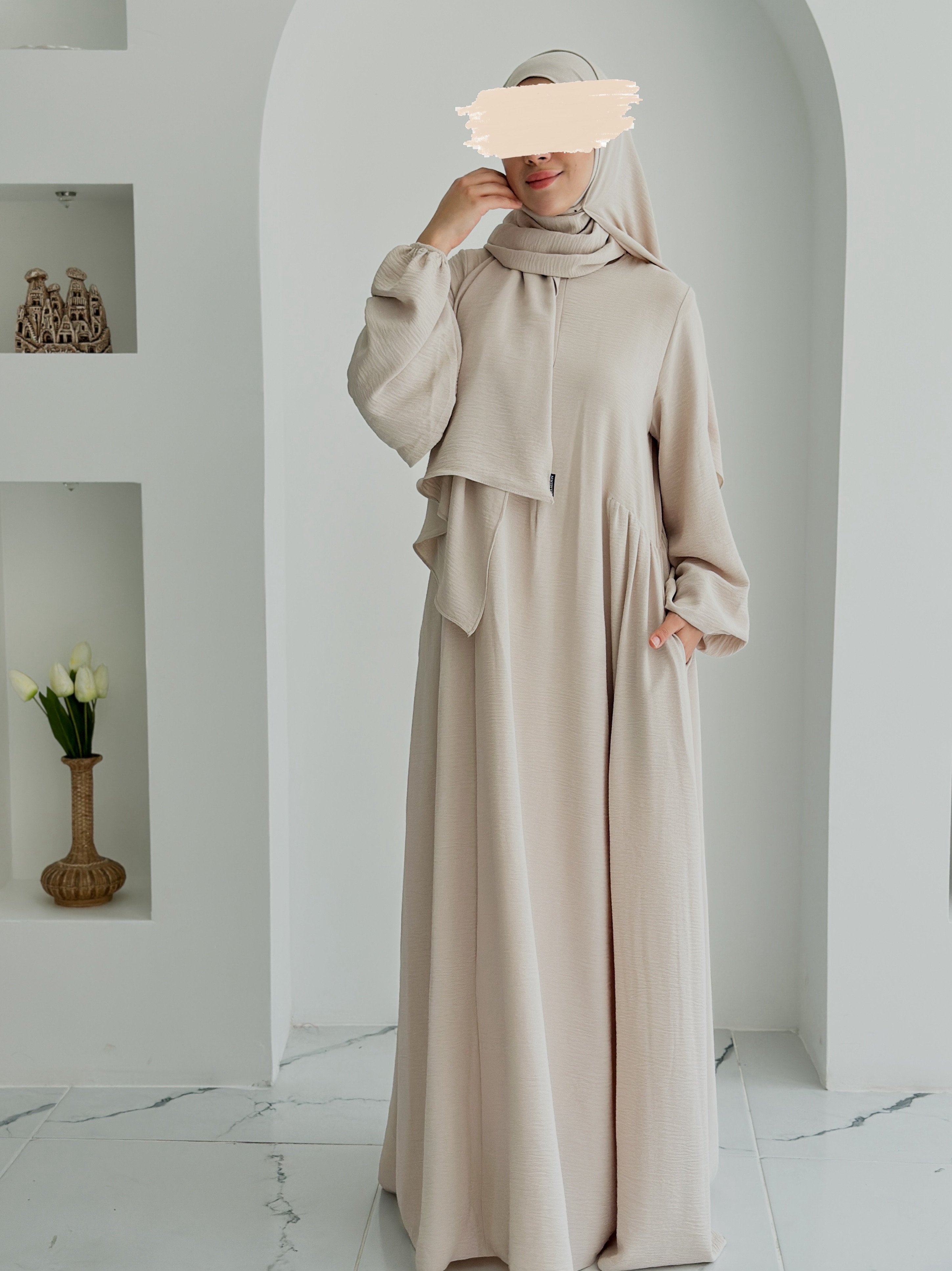 AİROBİN NEVA ABAYA  +ŞAL  - TAŞ