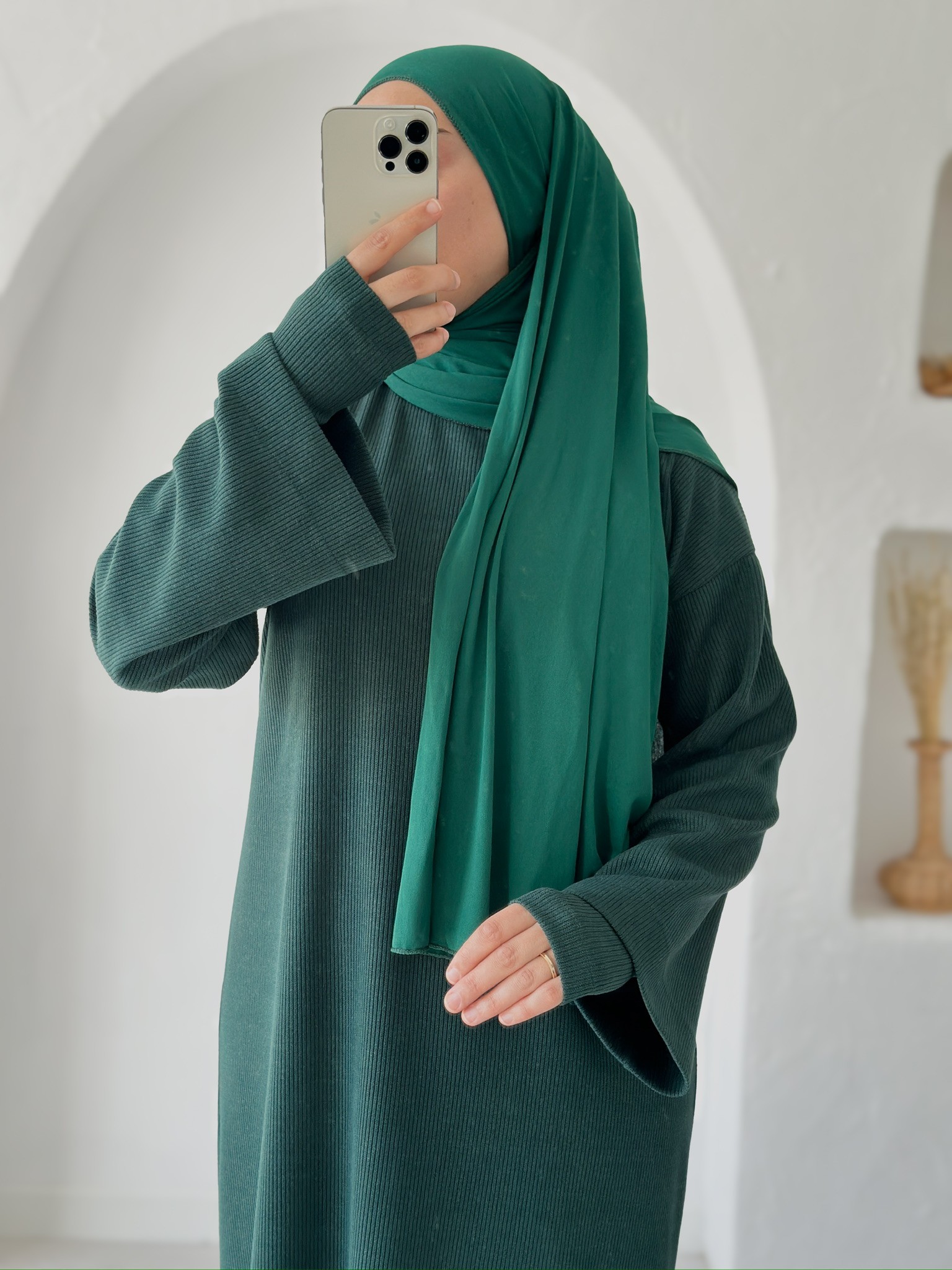 FİTİLLİ DÜZ ELBİSE   +KOLLUK