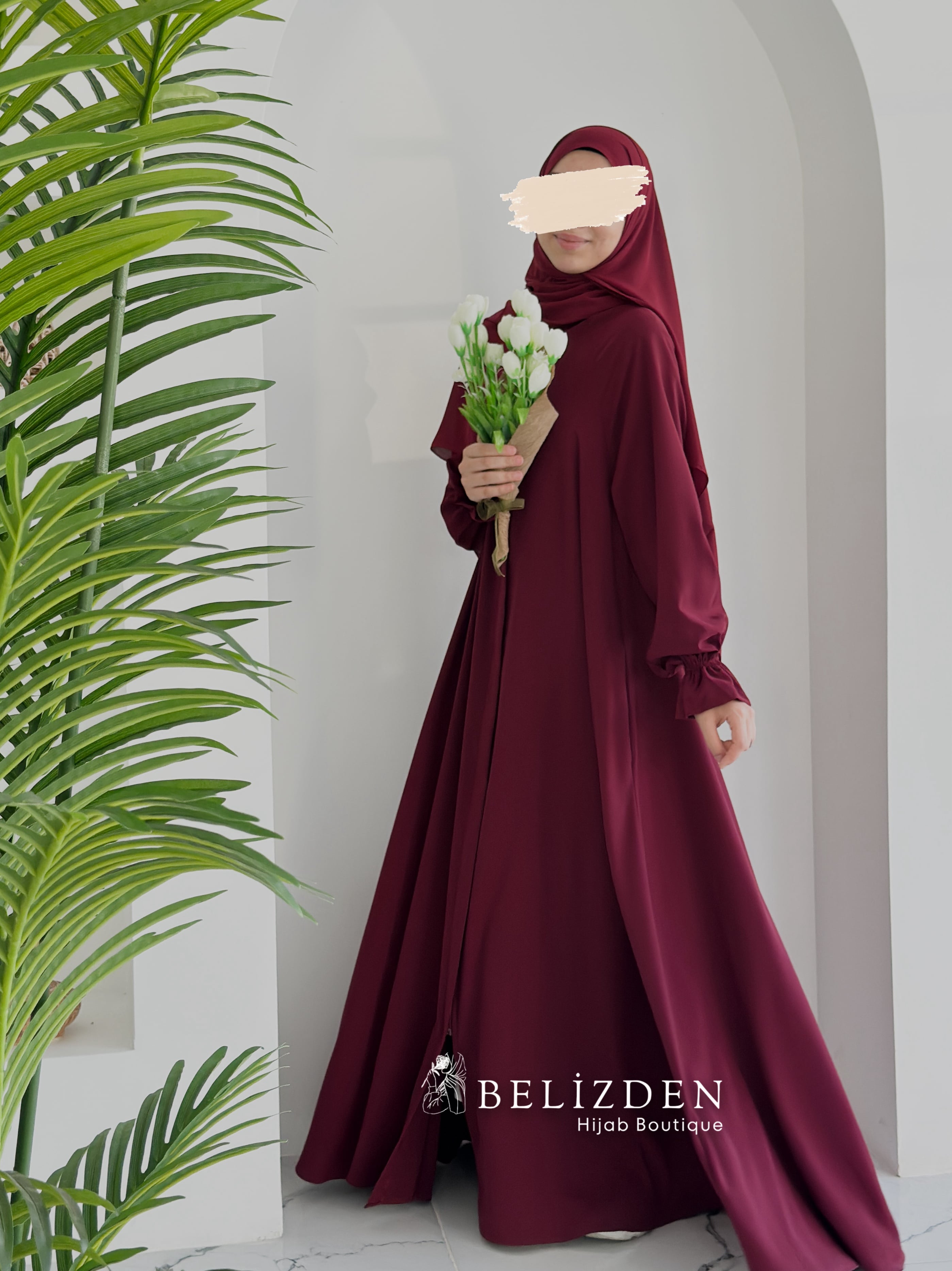 MİHRA FERACE  - BORDO