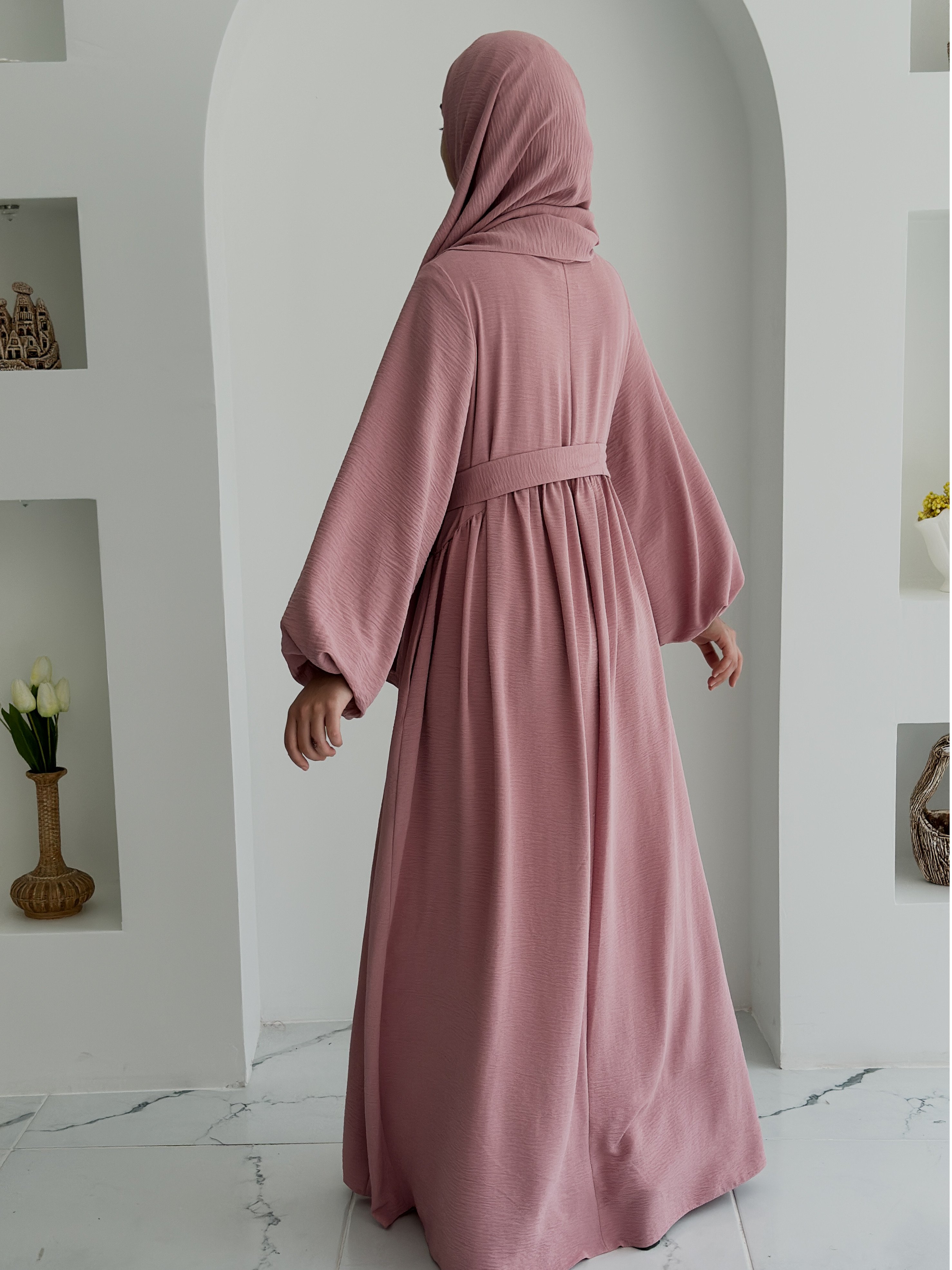 AİROBİN NEVA ABAYA  +ŞAL 