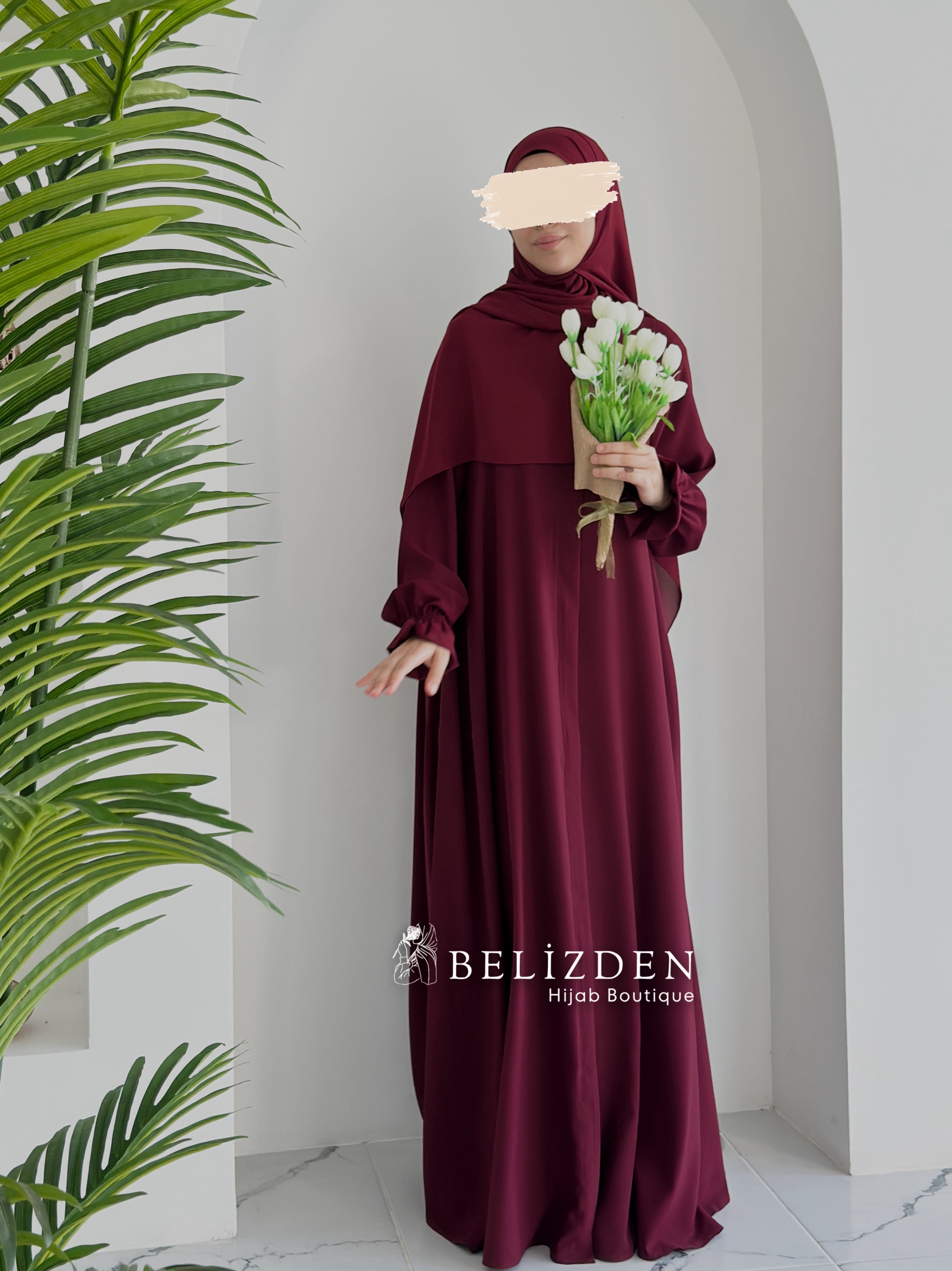 MİHRA FERACE  - BORDO