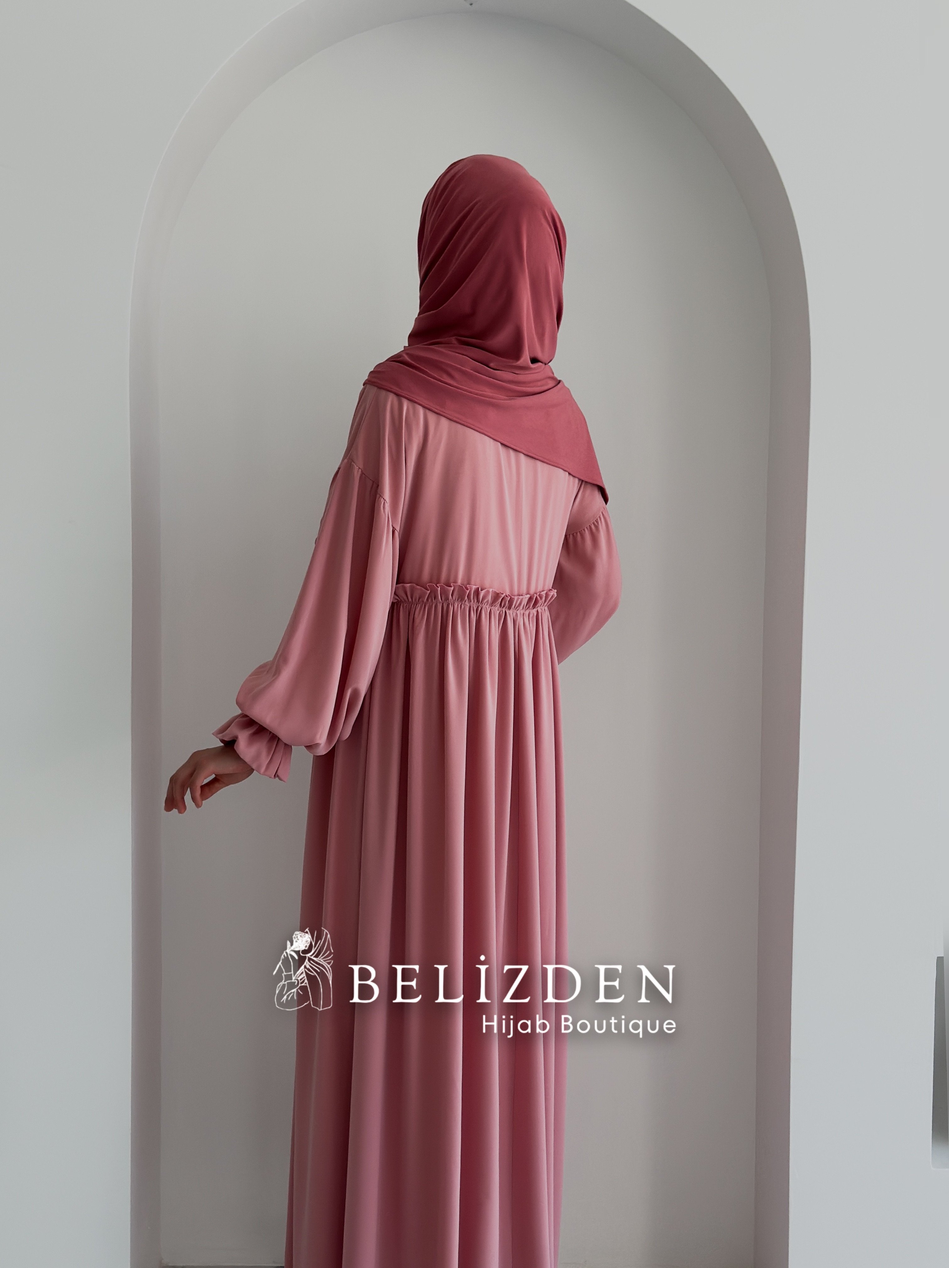 İNCİ ELBİSE  - PUDRA