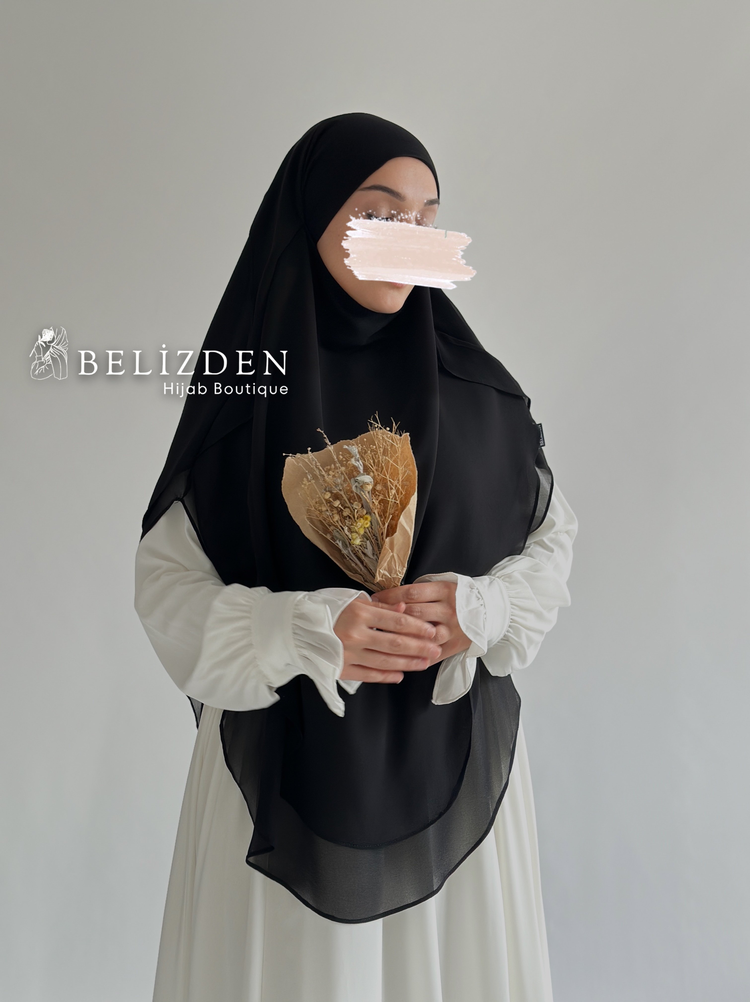 TAÇLI ASYA SUFLE SİYAH