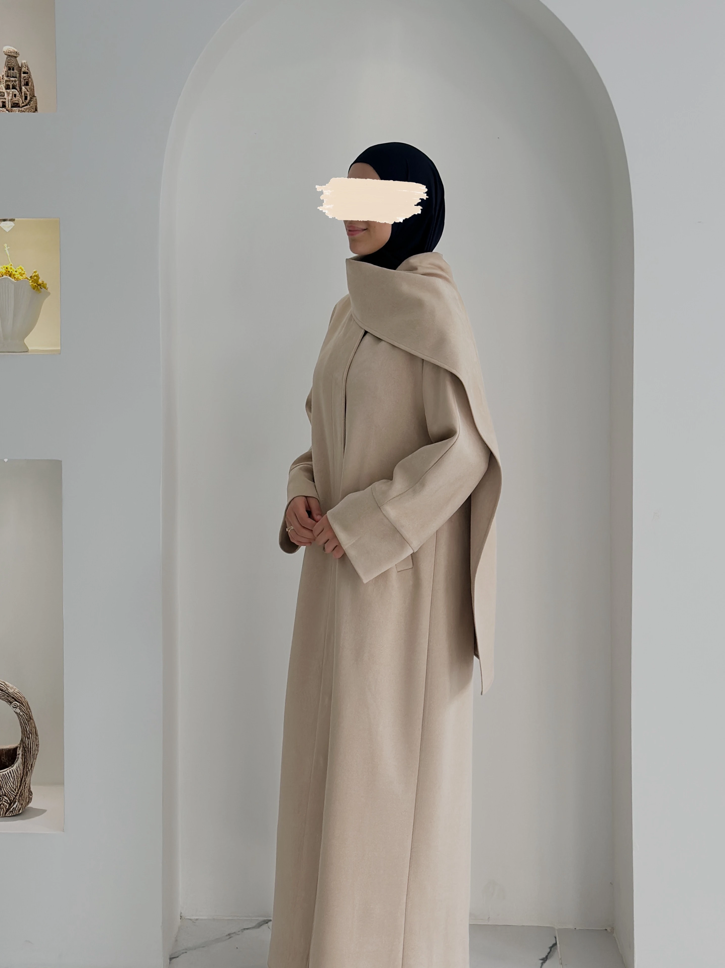 SUET ATKILI KABAN  - BEJ