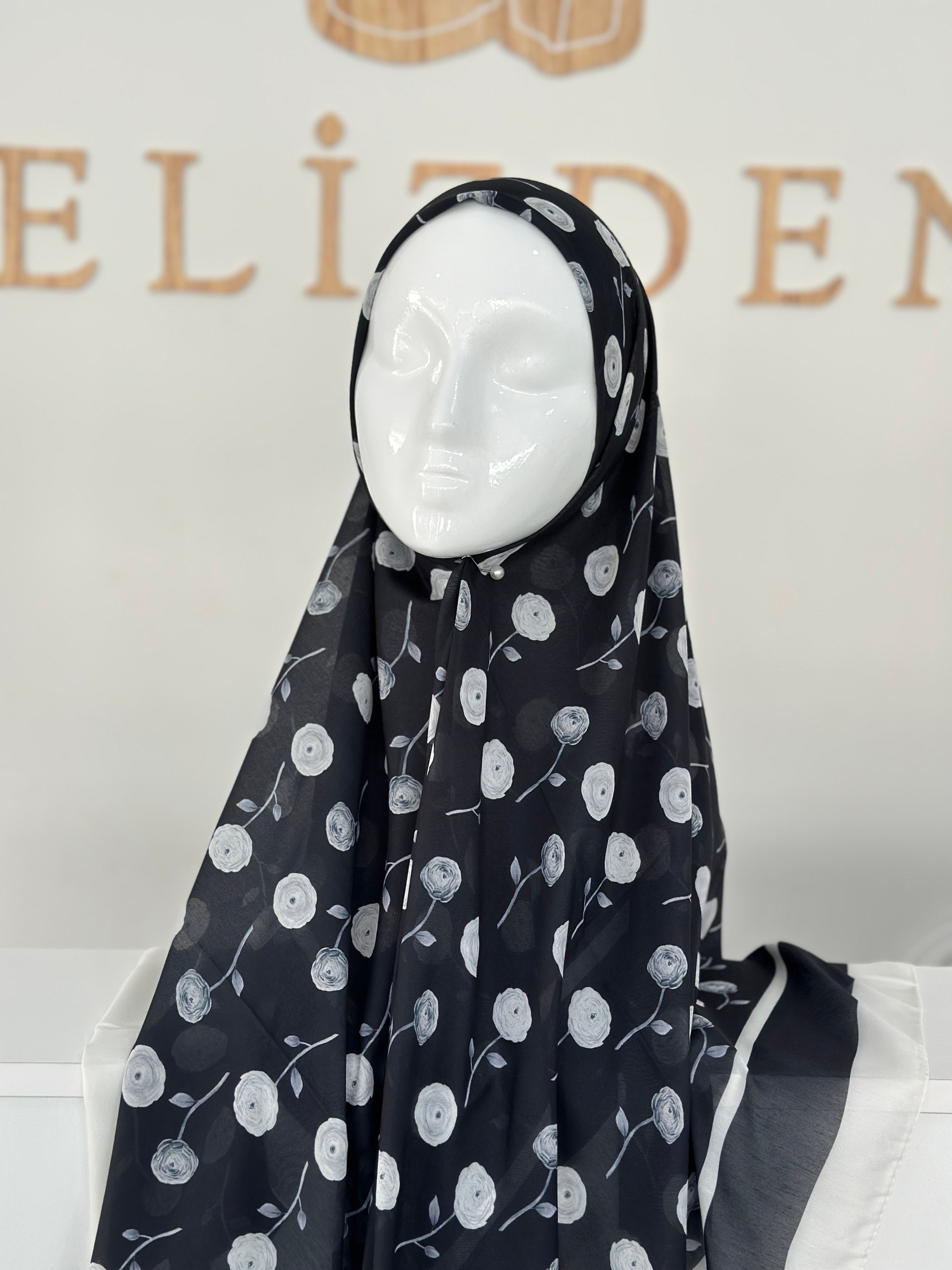 140x140 COTTON EŞARP GÜL