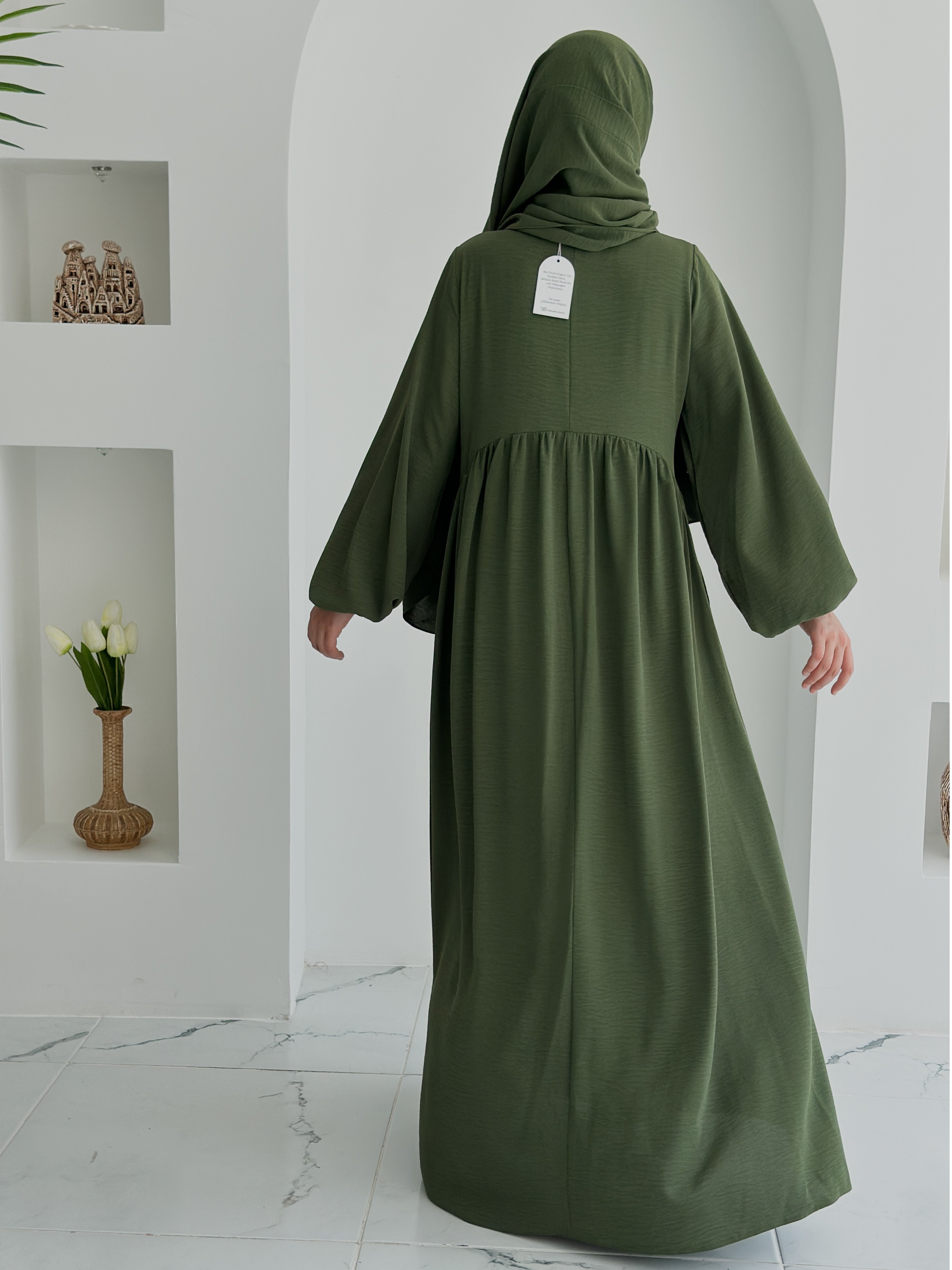 AİROBİN NEVA ABAYA  +ŞAL  - HAKİ