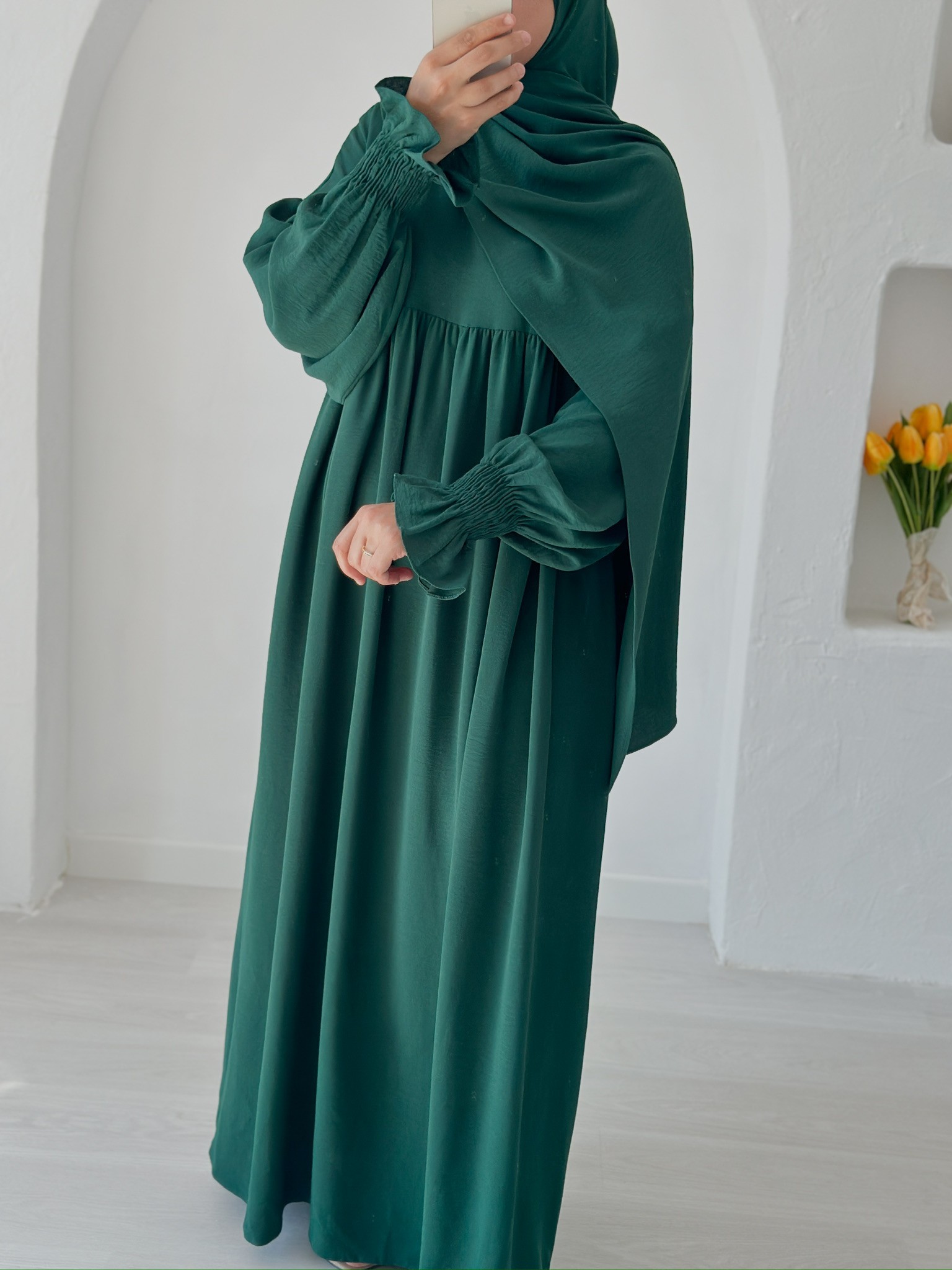 MİNA ABAYA +ŞAL ZÜMRÜT