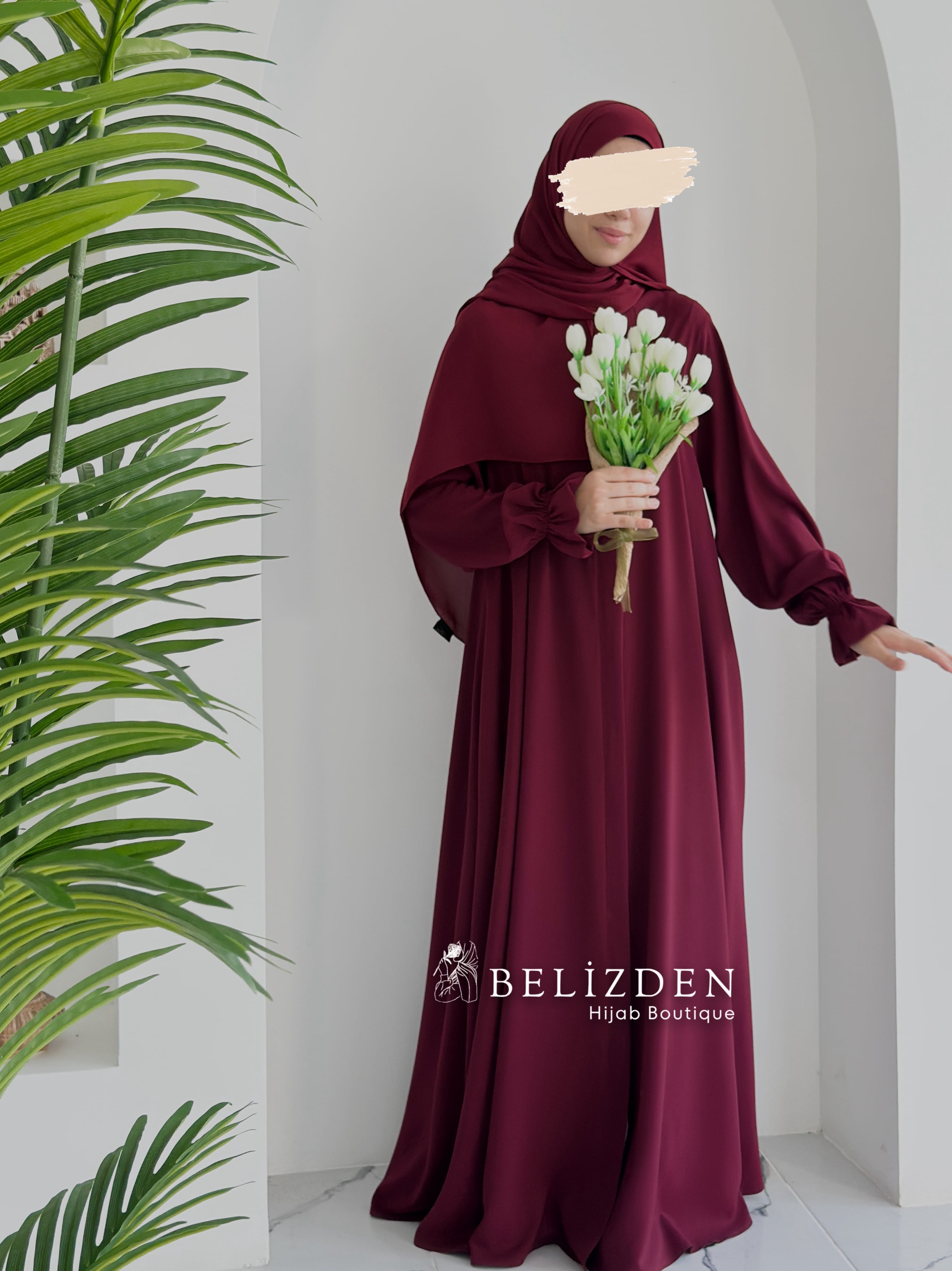 MİHRA FERACE  - BORDO