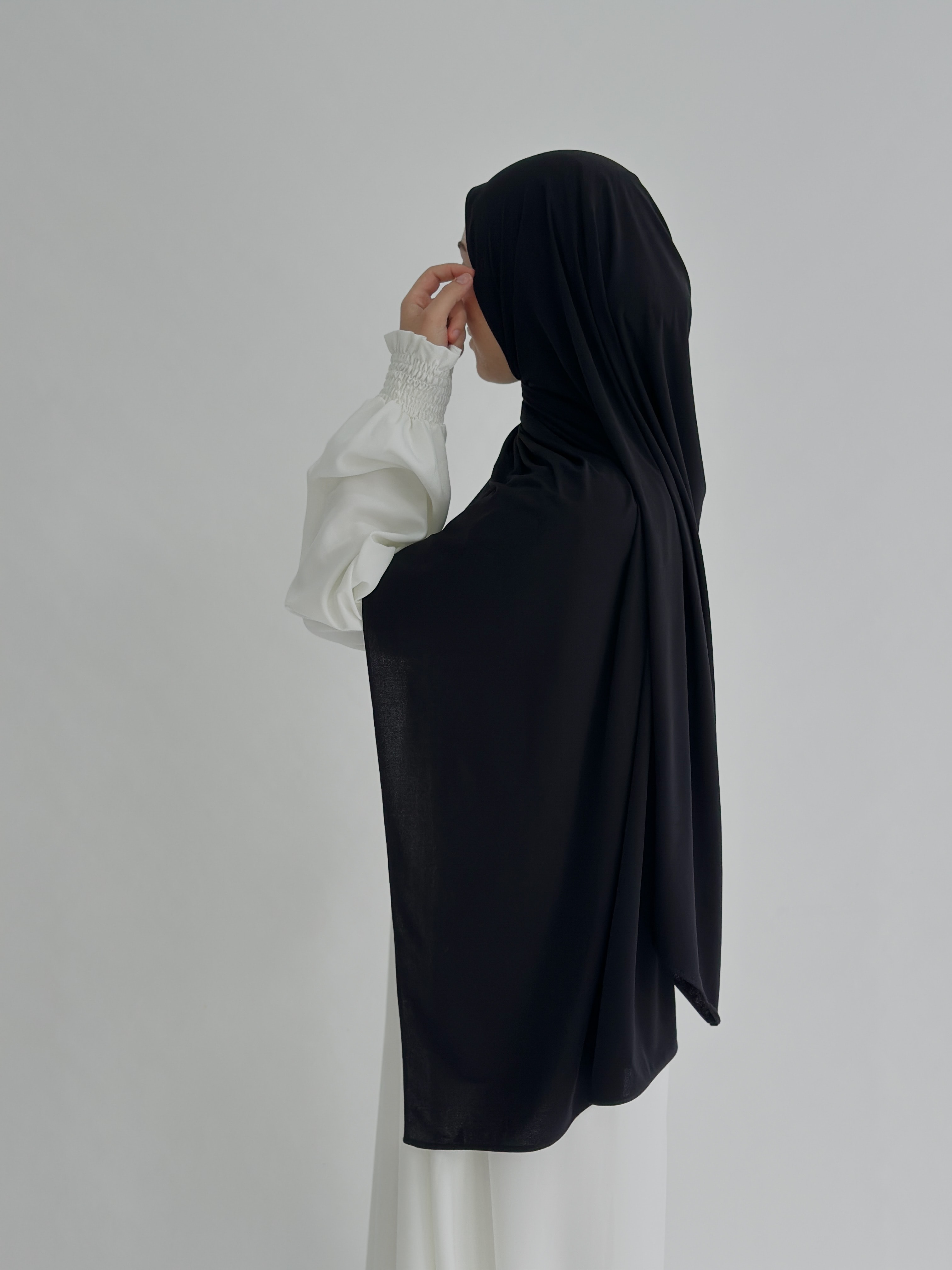 SATEN JERSEY SİYAH