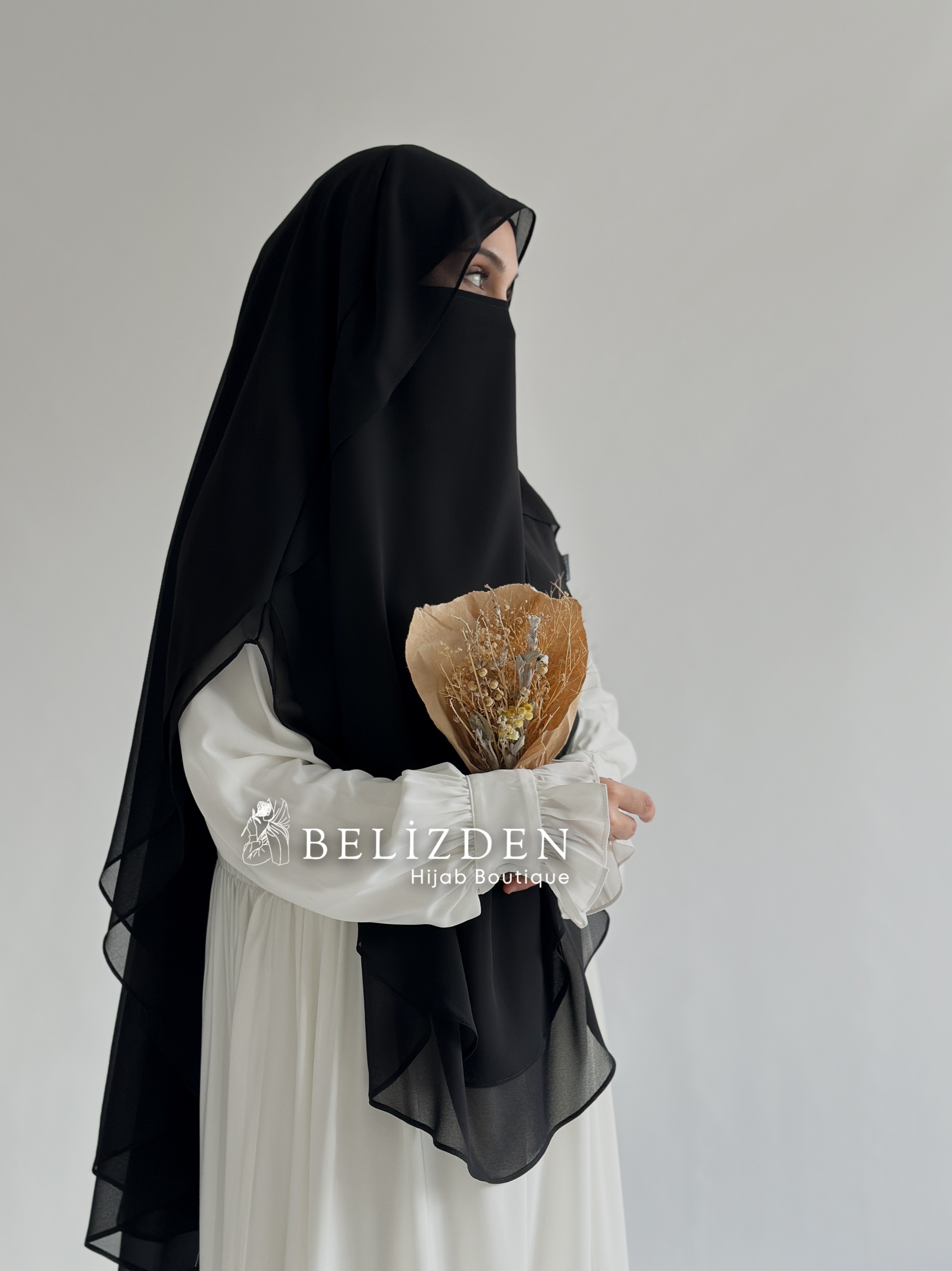 TAÇLI ASYA SUFLE SİYAH