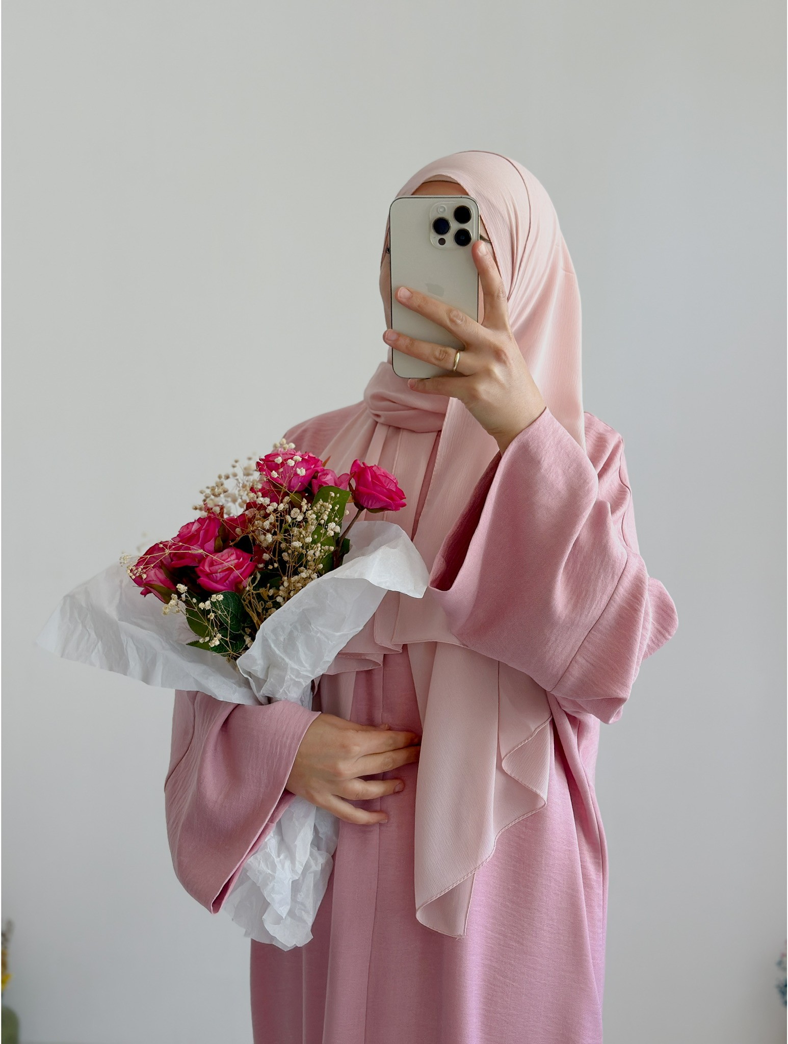 SOFYA ELBİSE  - PUDRA