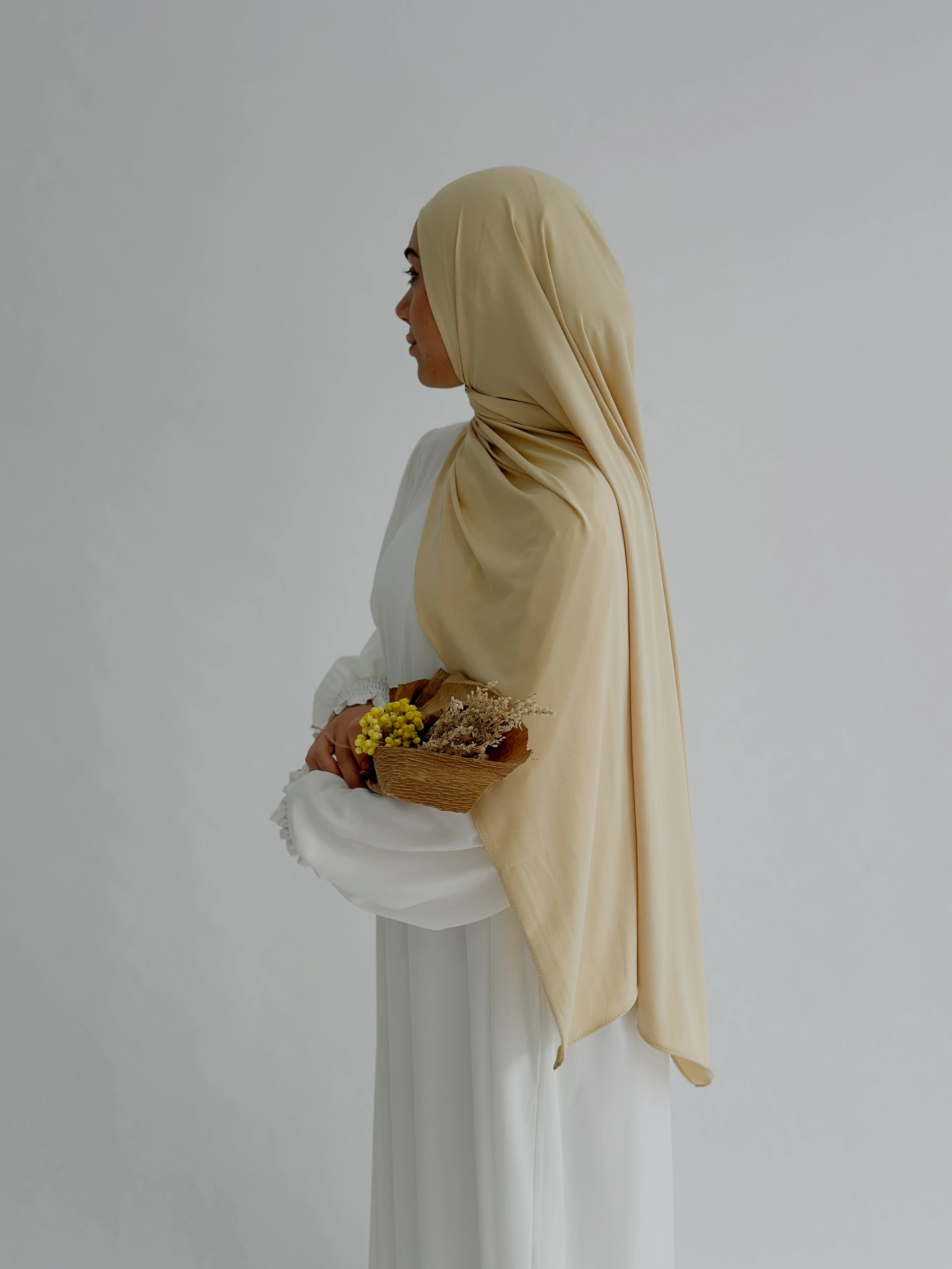 PREMİUM JERSEY DÜZ  - SOFT SARI