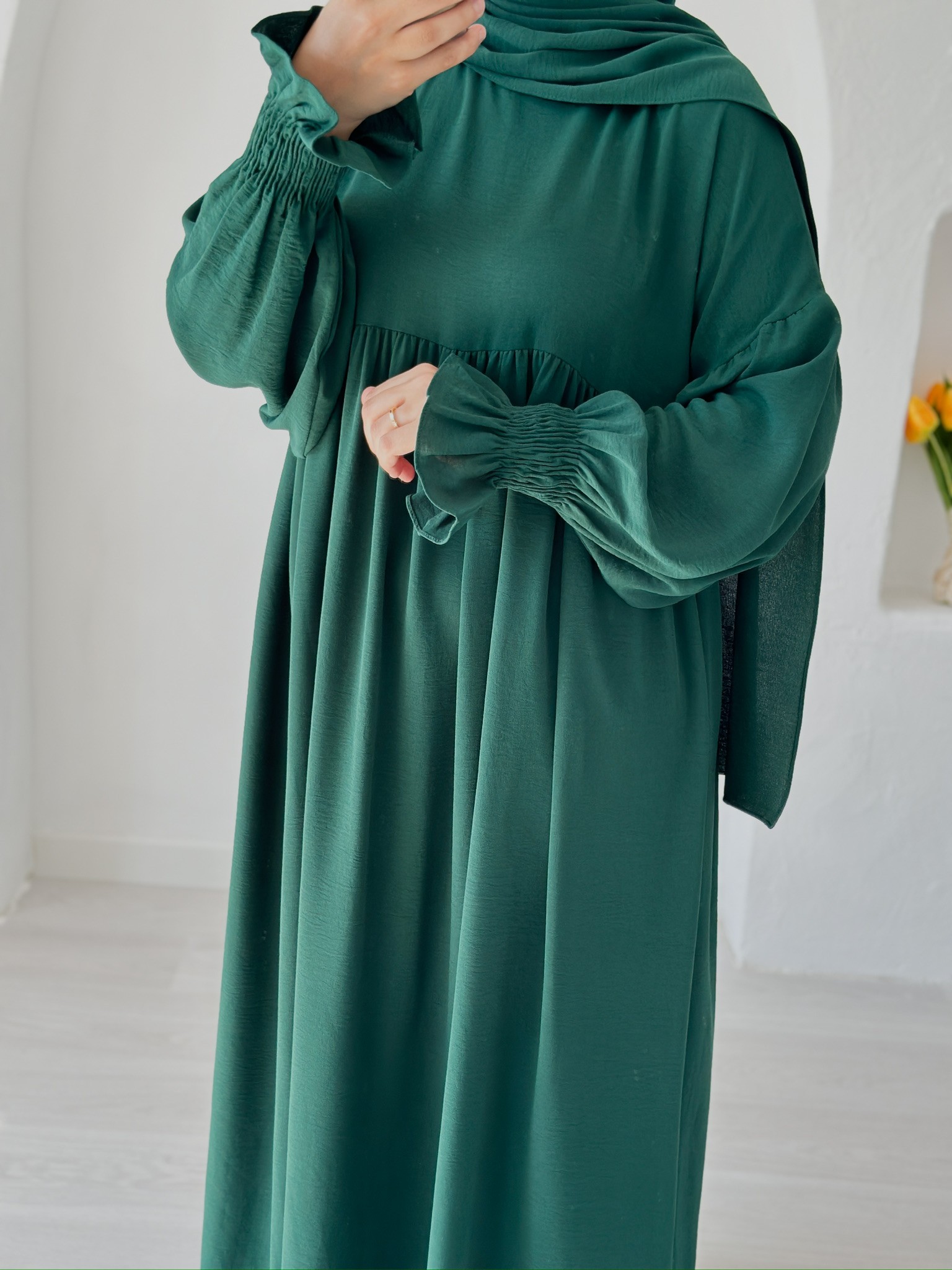 MİNA ABAYA +ŞAL ZÜMRÜT